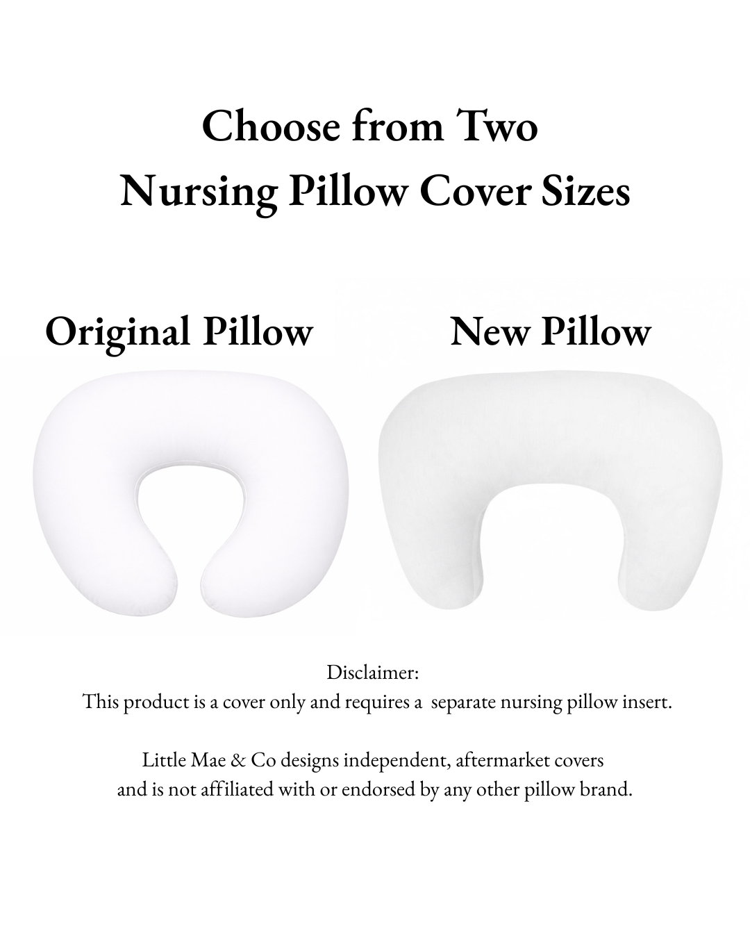 Beige Teddy Gingham Ruffle Nursing Pillow Cover