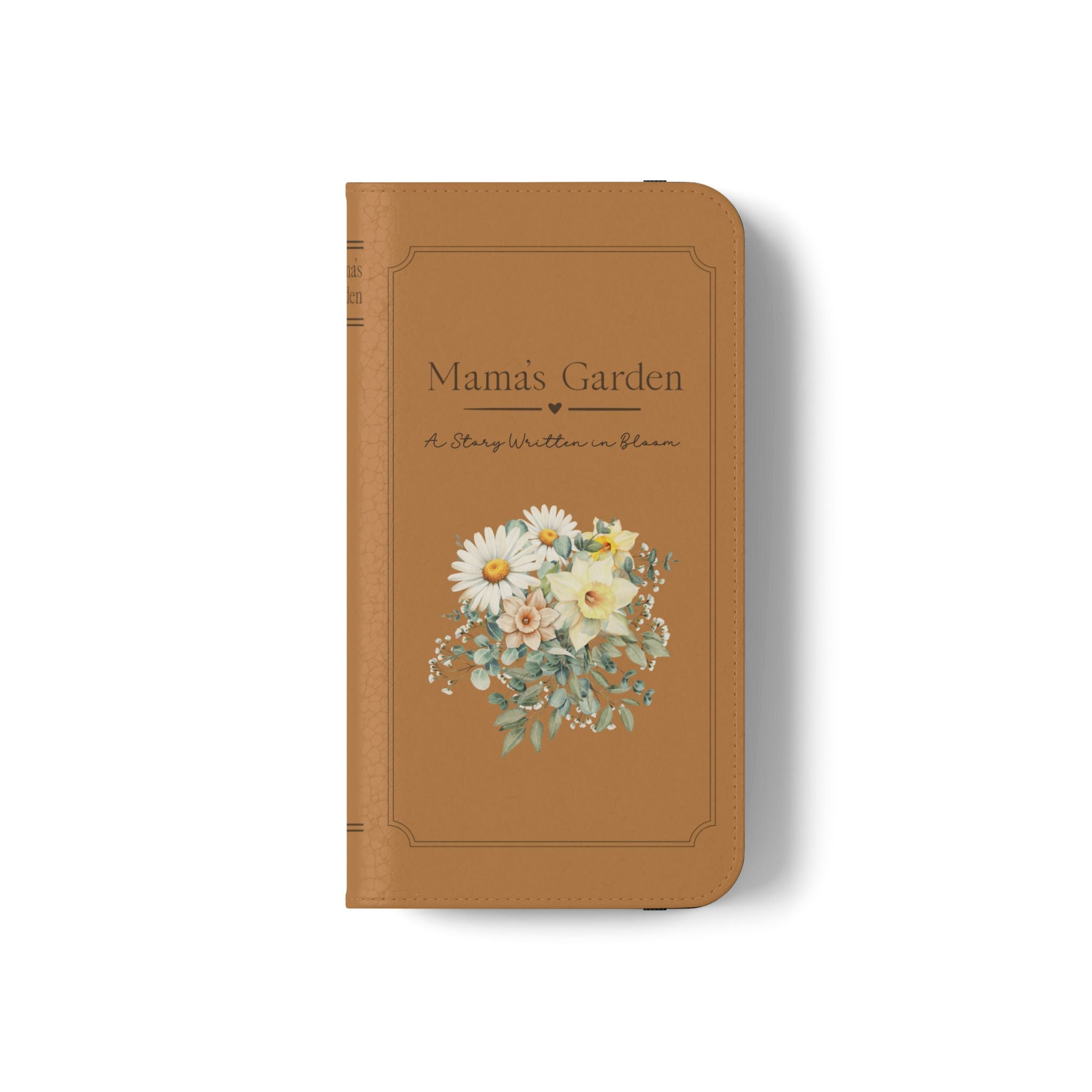 Custom "Mamas Garden" Birth Flower Book Phone Case