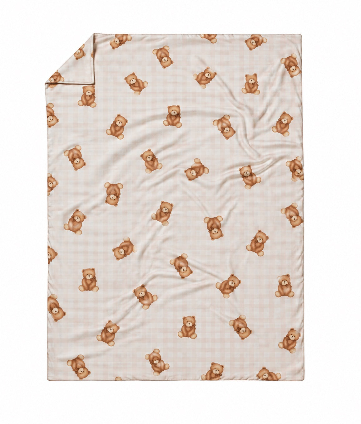 Toddler Gingham Duvet Cover Only