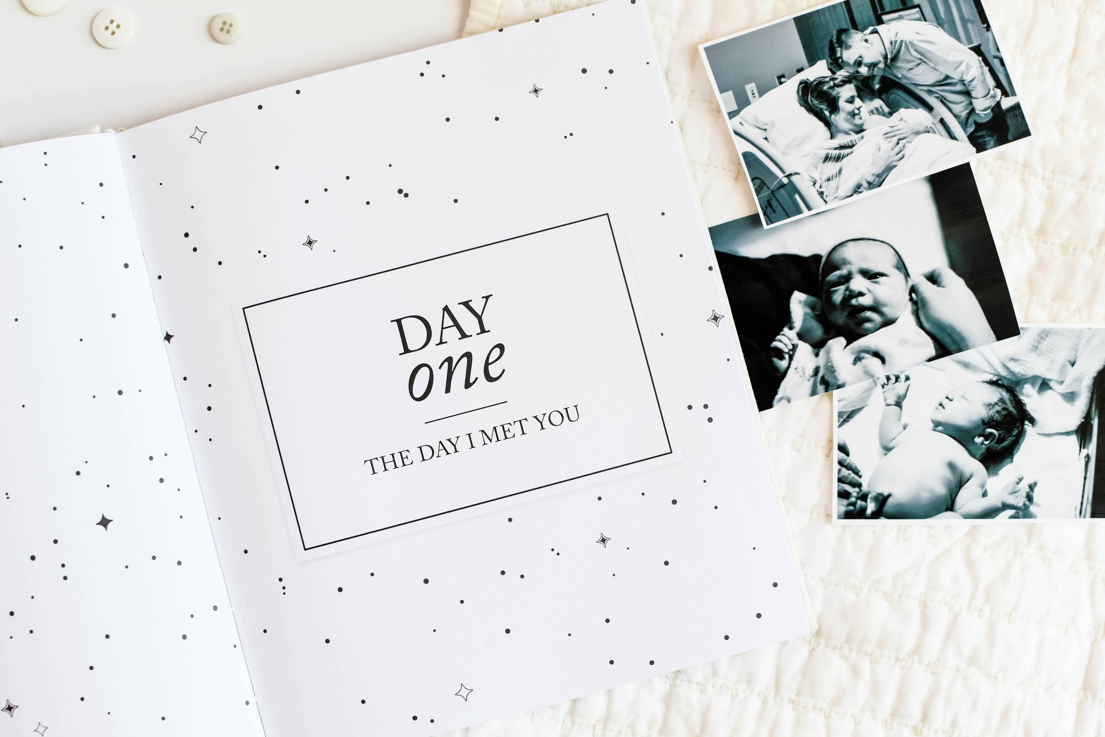 Baby Memory Book for New Mom Gift | Baby Photo Album