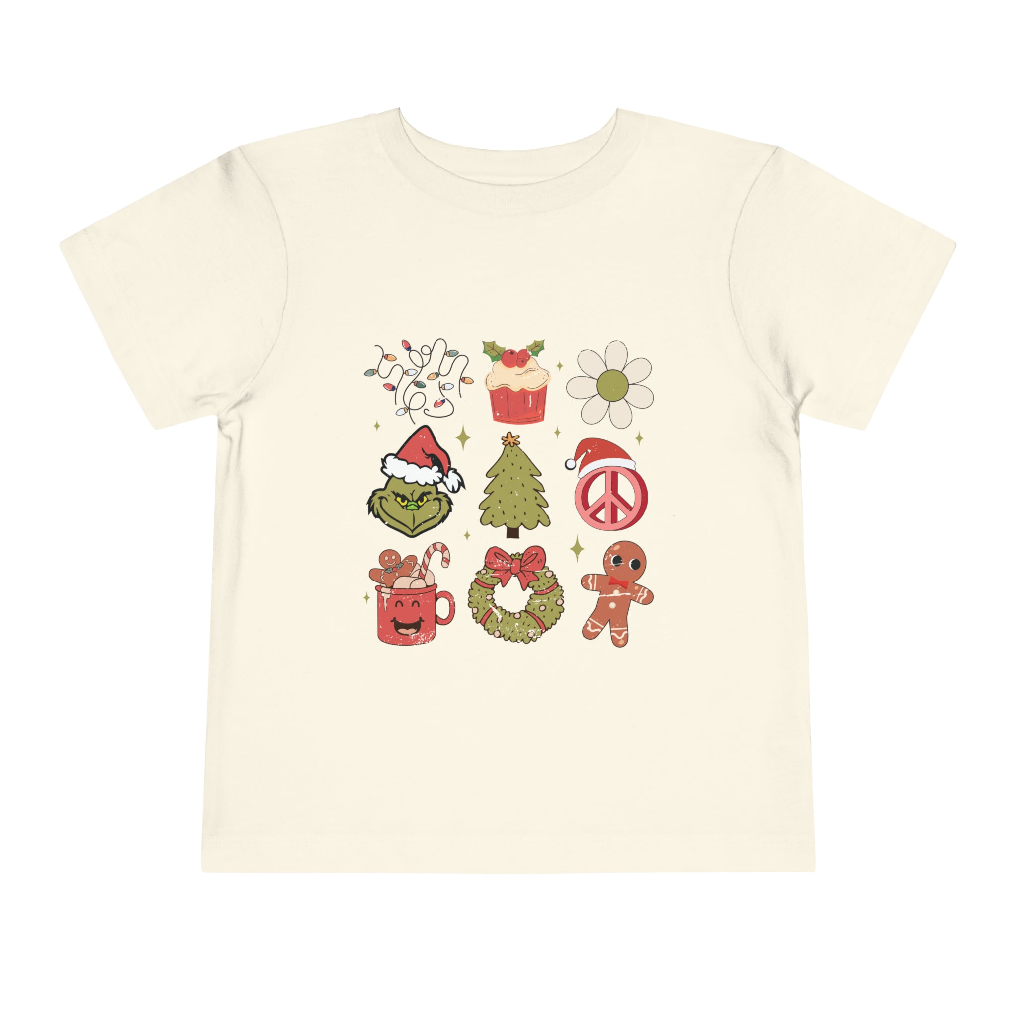 Toddler Christmas Shirt - Christmas Tree Kids Christmas Shirt - Holiday Natural Infant, Toddler & Youth Tee - Gathering Littles