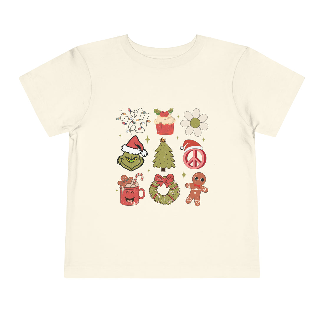 Toddler Christmas Shirt - Christmas Tree Kids Christmas Shirt - Holiday Natural Infant, Toddler &amp; Youth Tee - Gathering Littles