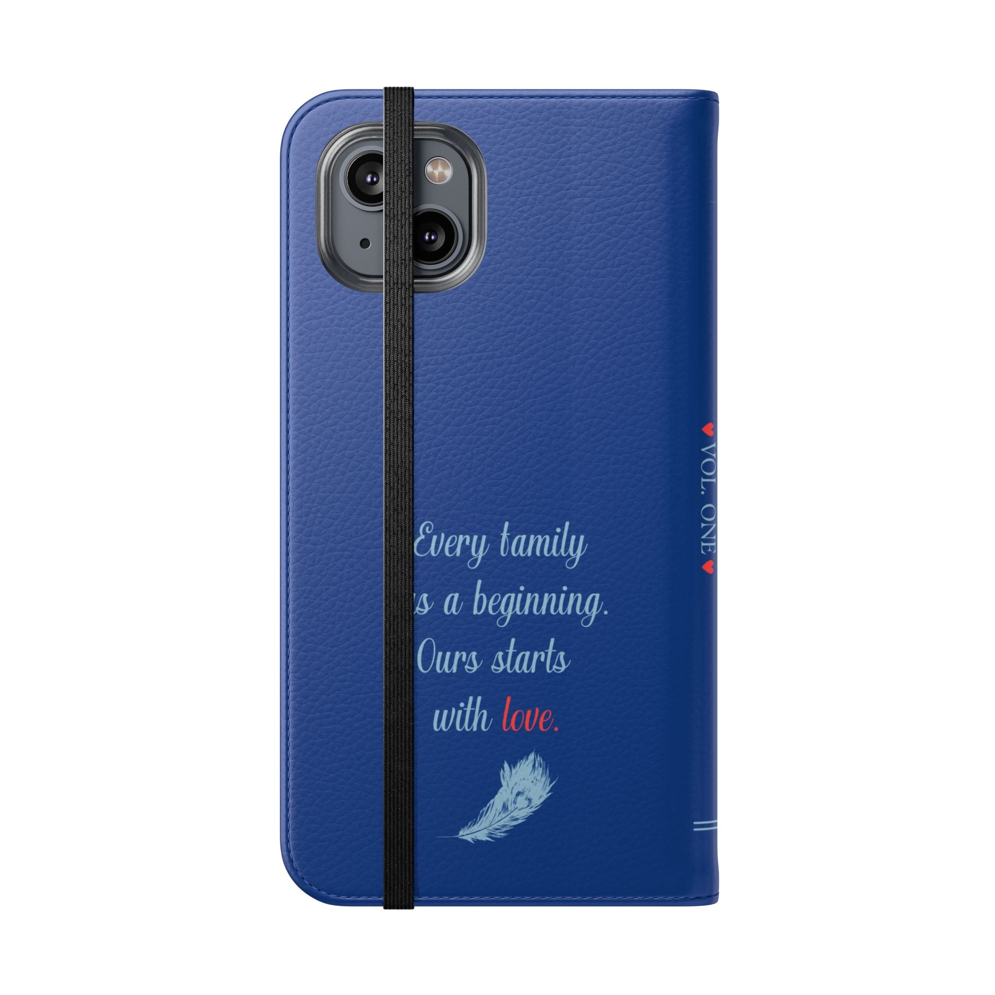Custom "Our Family Story" Book Phone Case