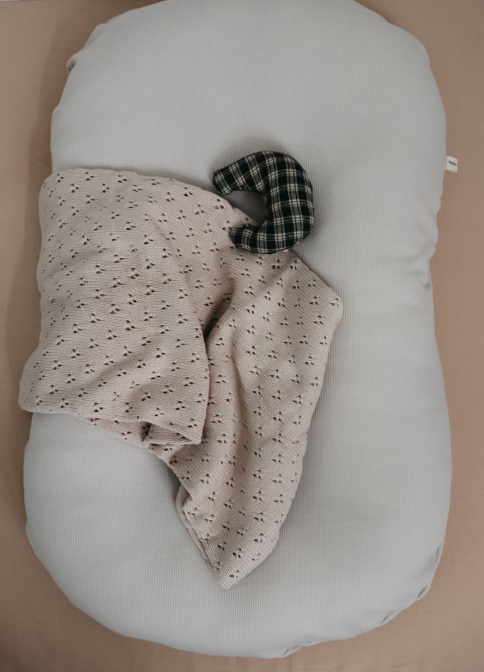 Coco Waffle Baby Lounger Cover