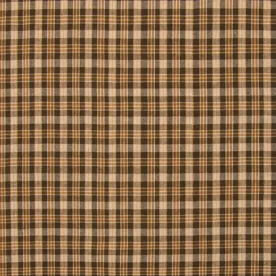 Brown Plaid Crib Quilted Blanket