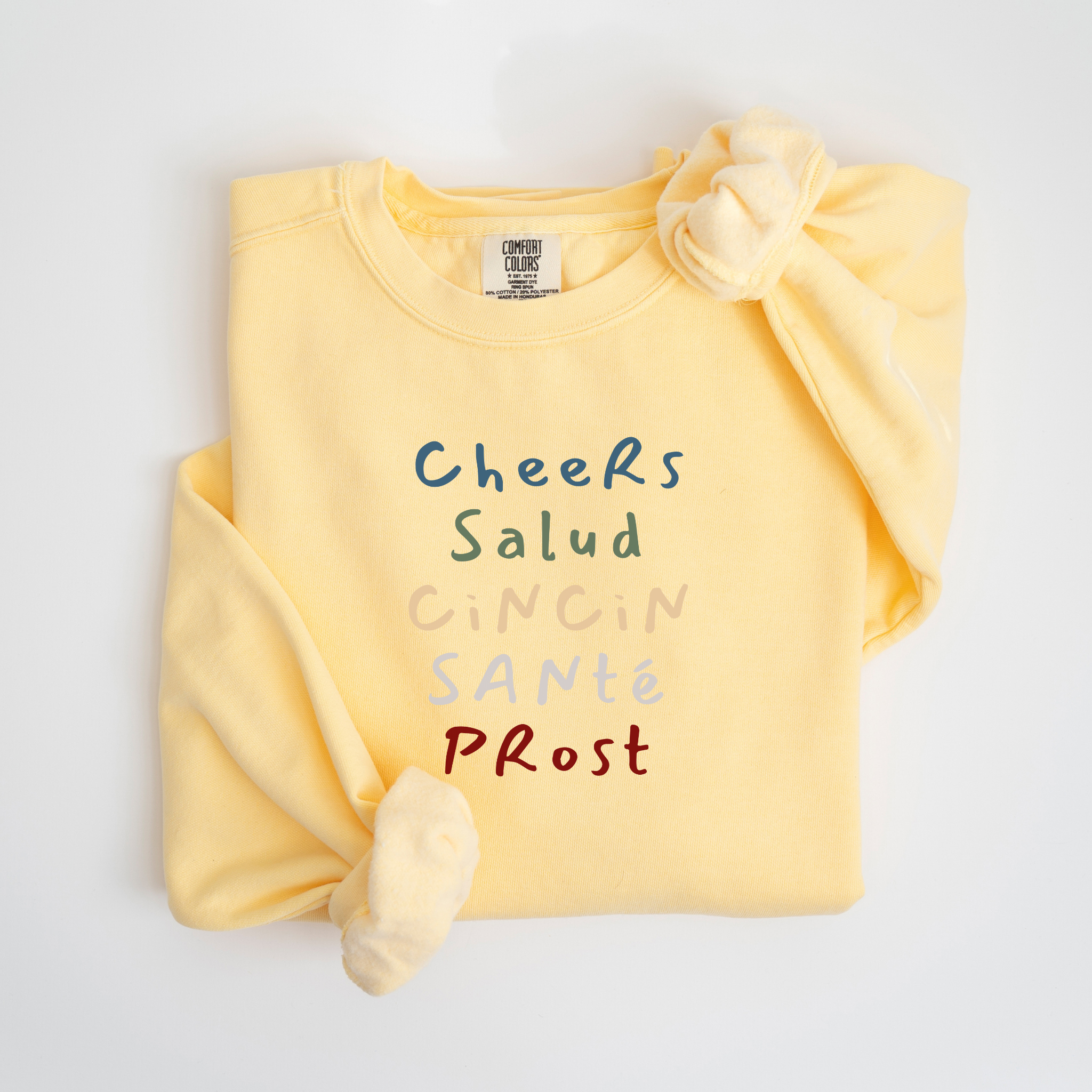 Cheers Salud Crewneck Sweatshirt