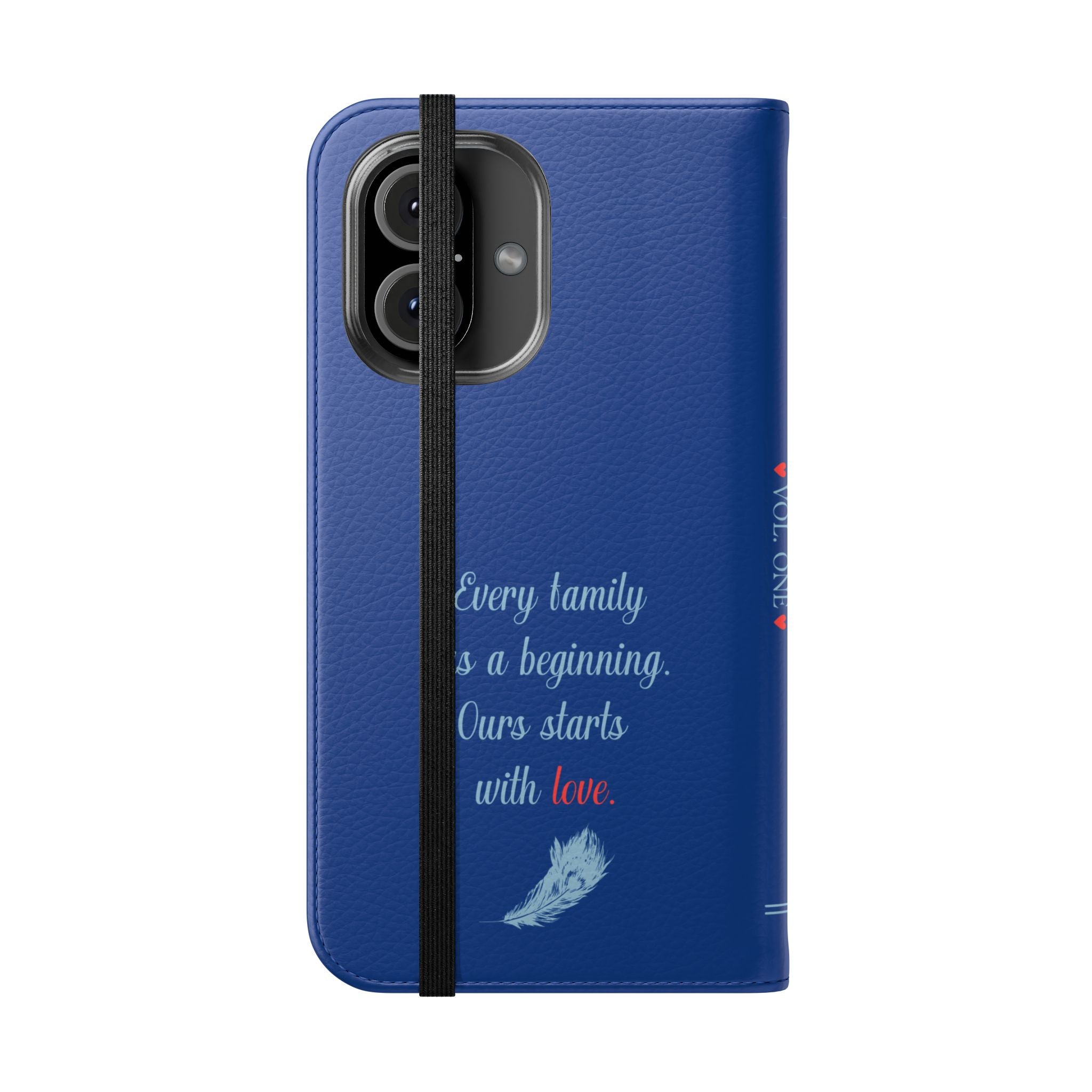 Custom "Our Family Story" Book Phone Case