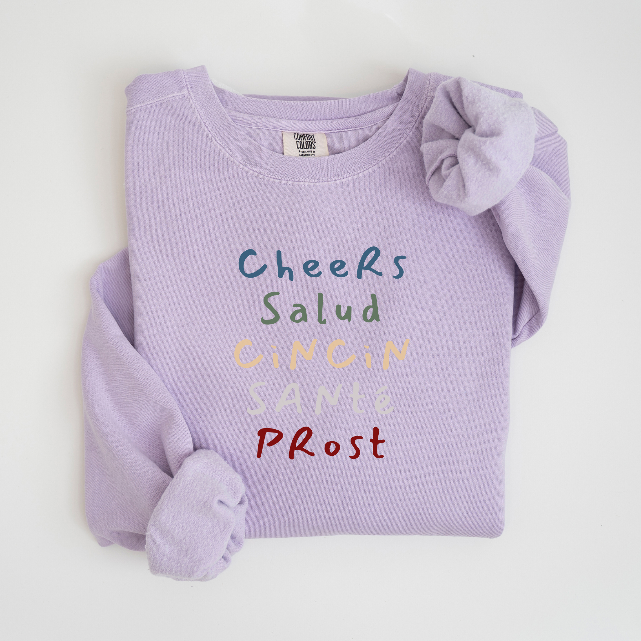 Cheers Salud Crewneck Sweatshirt
