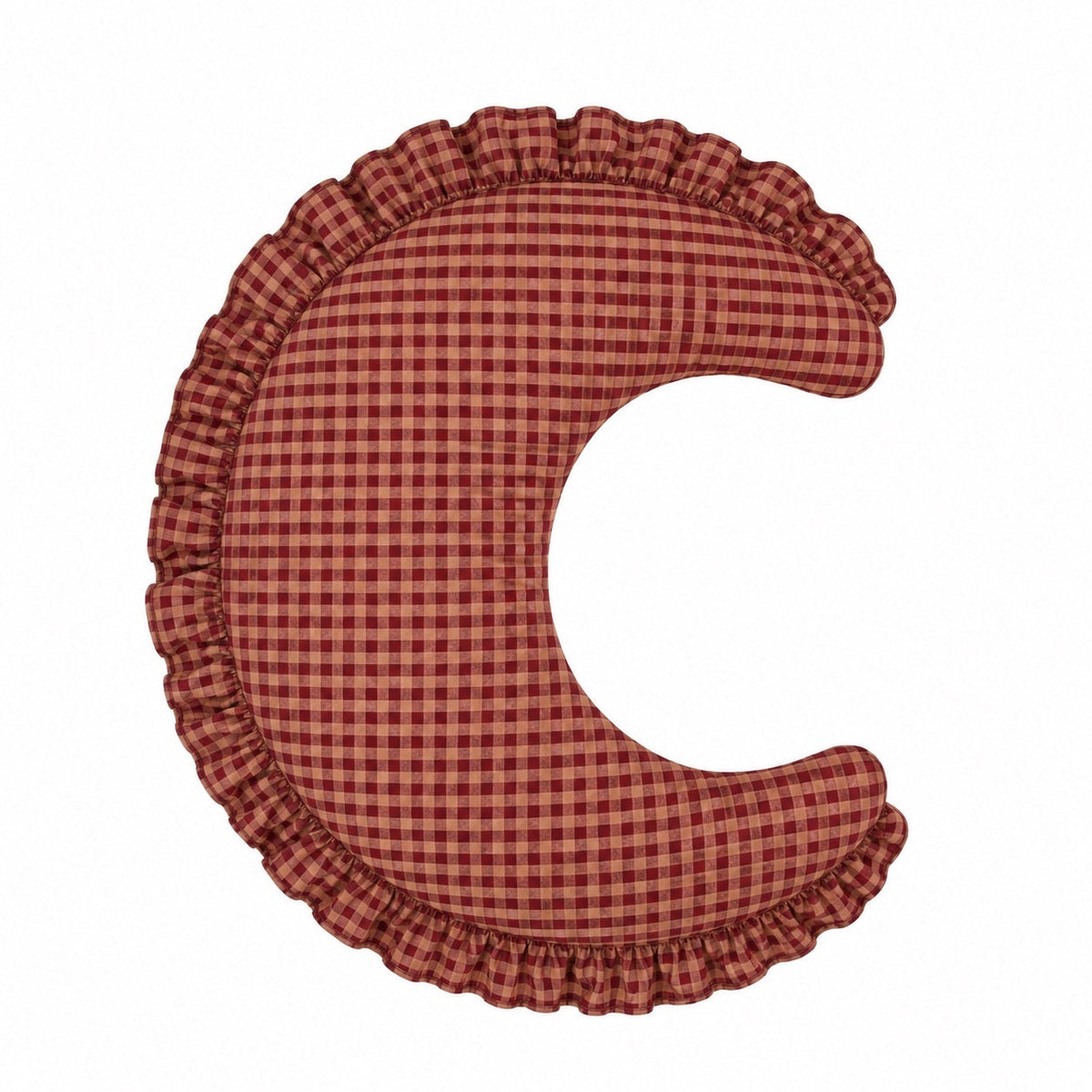 Gingham Feeding Support Ruffle Nursing Pillow Cover