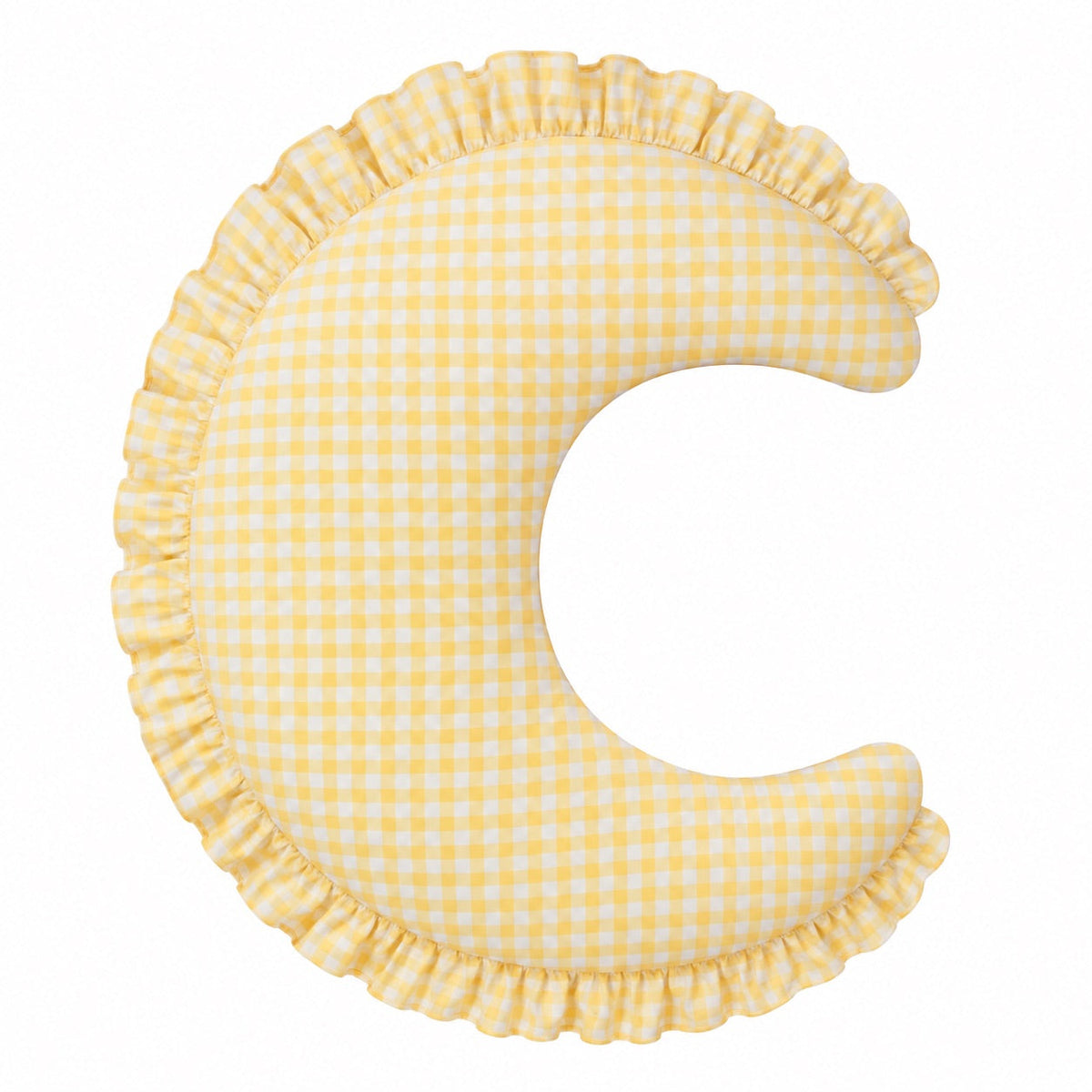 Gingham Feeding Support Ruffle Nursing Pillow Cover
