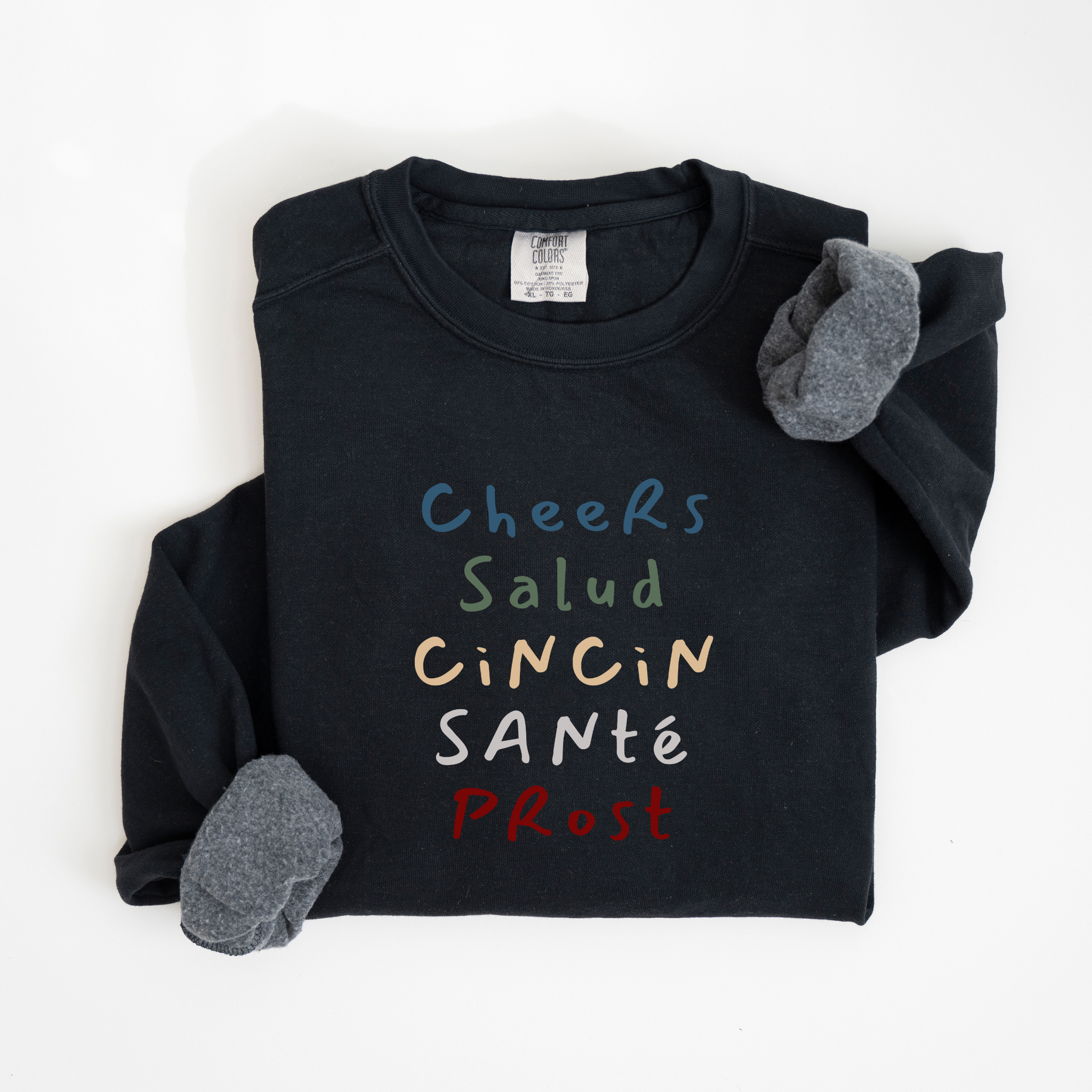 Cheers Salud Crewneck Sweatshirt