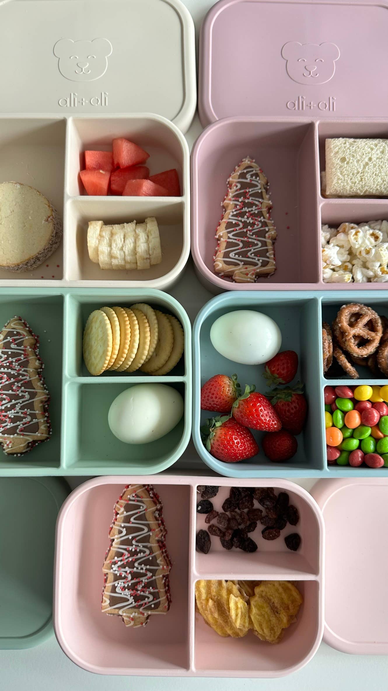 Ali+Oli Leakproof Silicone Bento Box