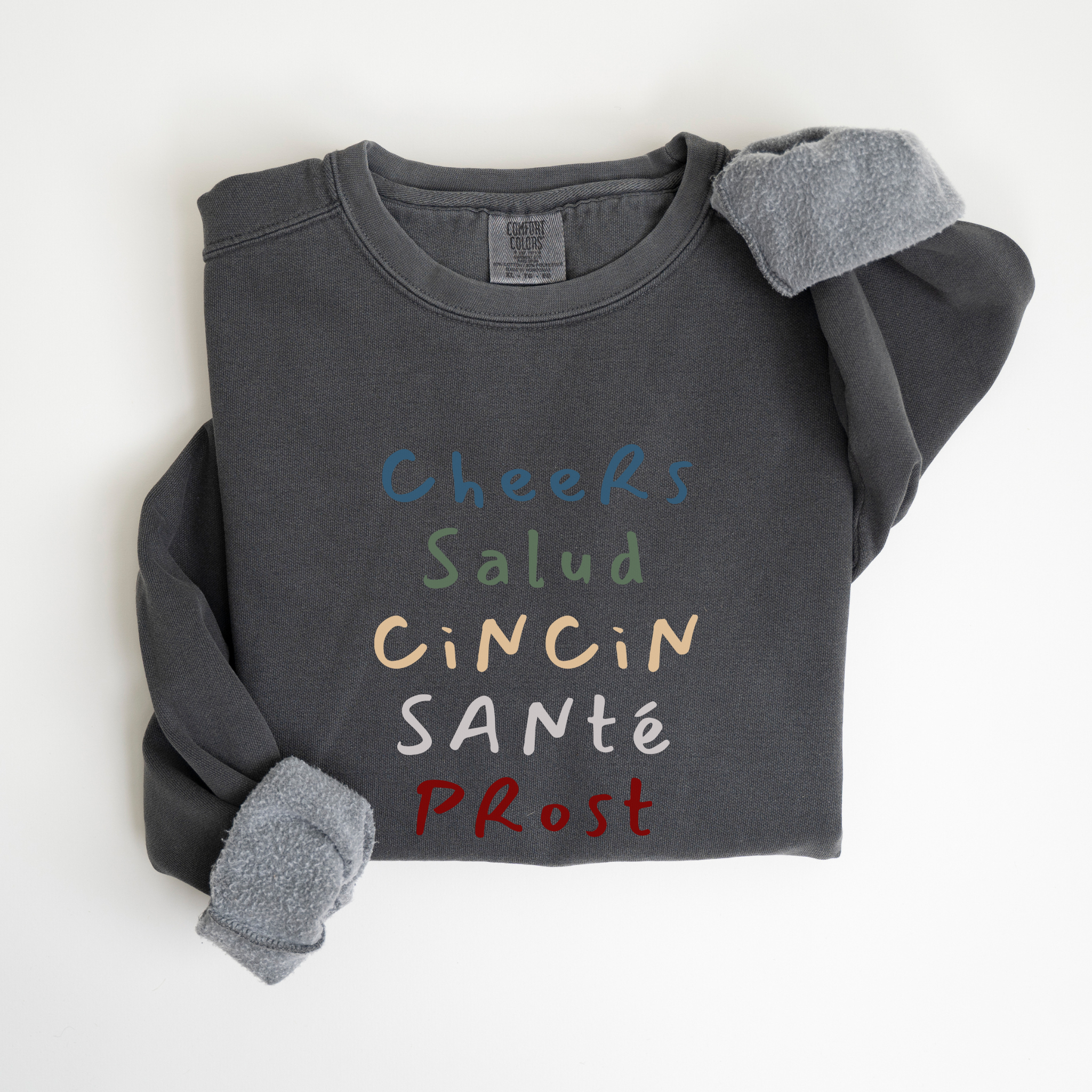 Cheers Salud Crewneck Sweatshirt