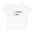 Naughty or Nice List Natural Toddler Shirt, Cute Santa&