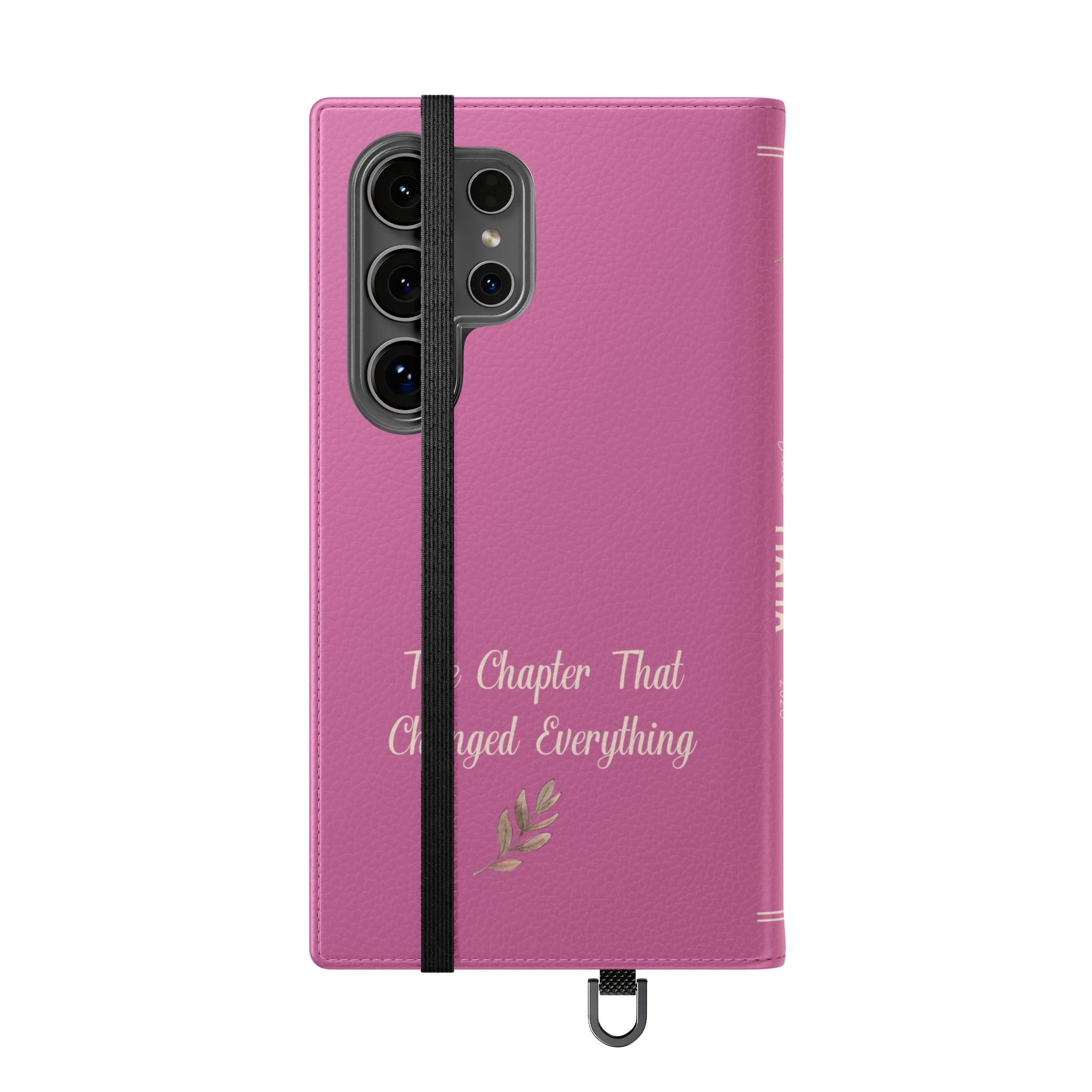 Custom "First Chapter" Book Phone Case for New Moms