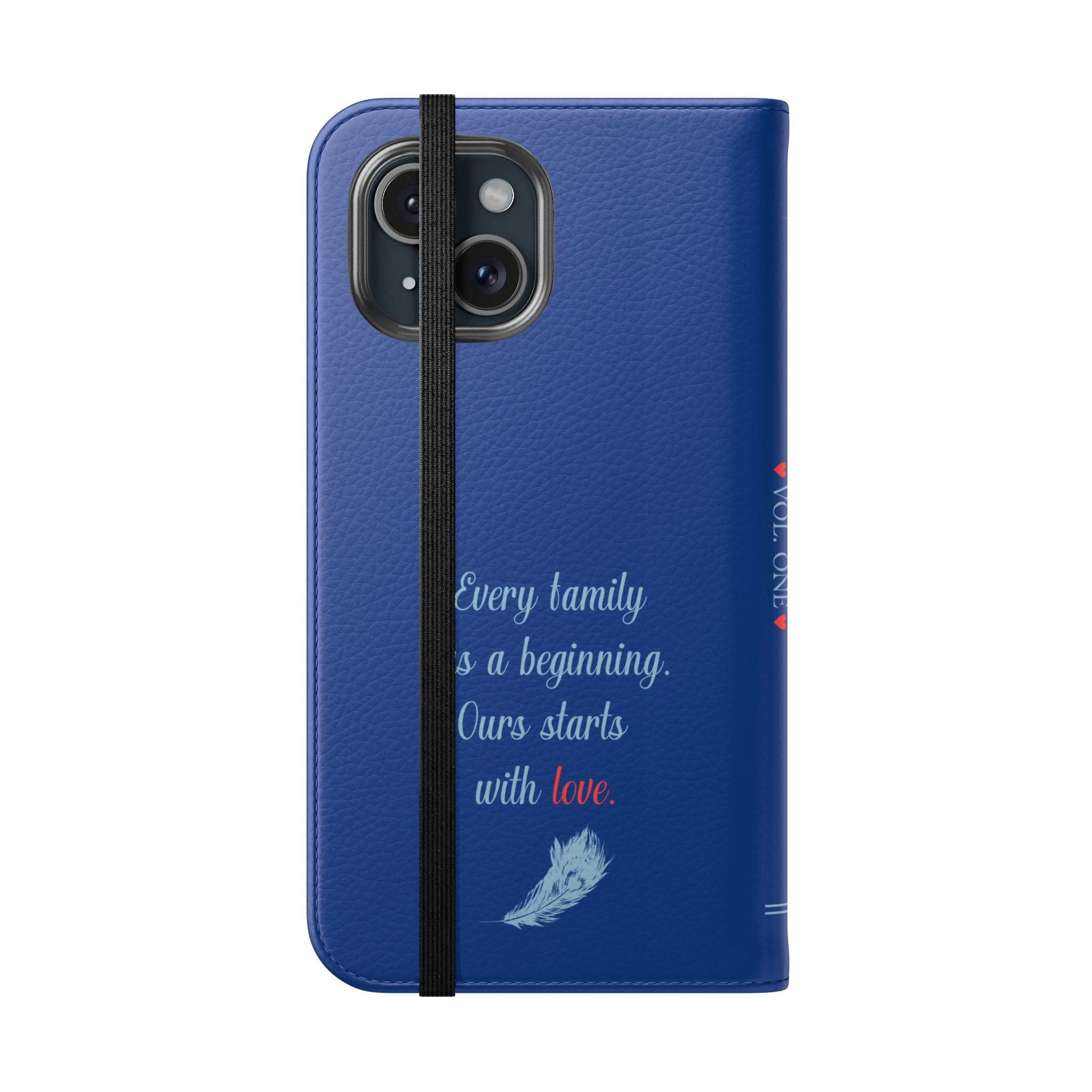 Custom "Our Family Story" Book Phone Case