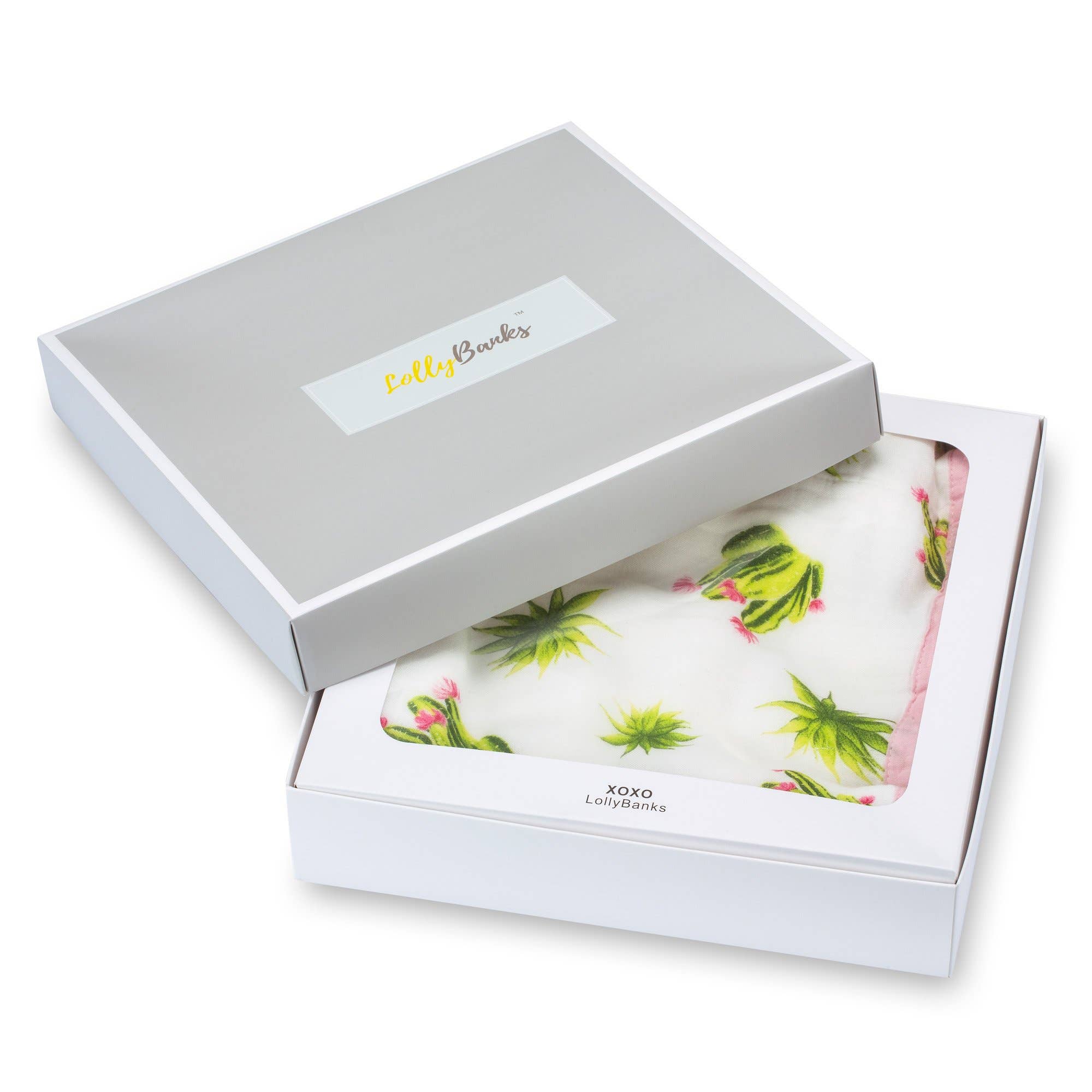 Stuck On You - Bamboo Succulent Baby Toddler Quilt