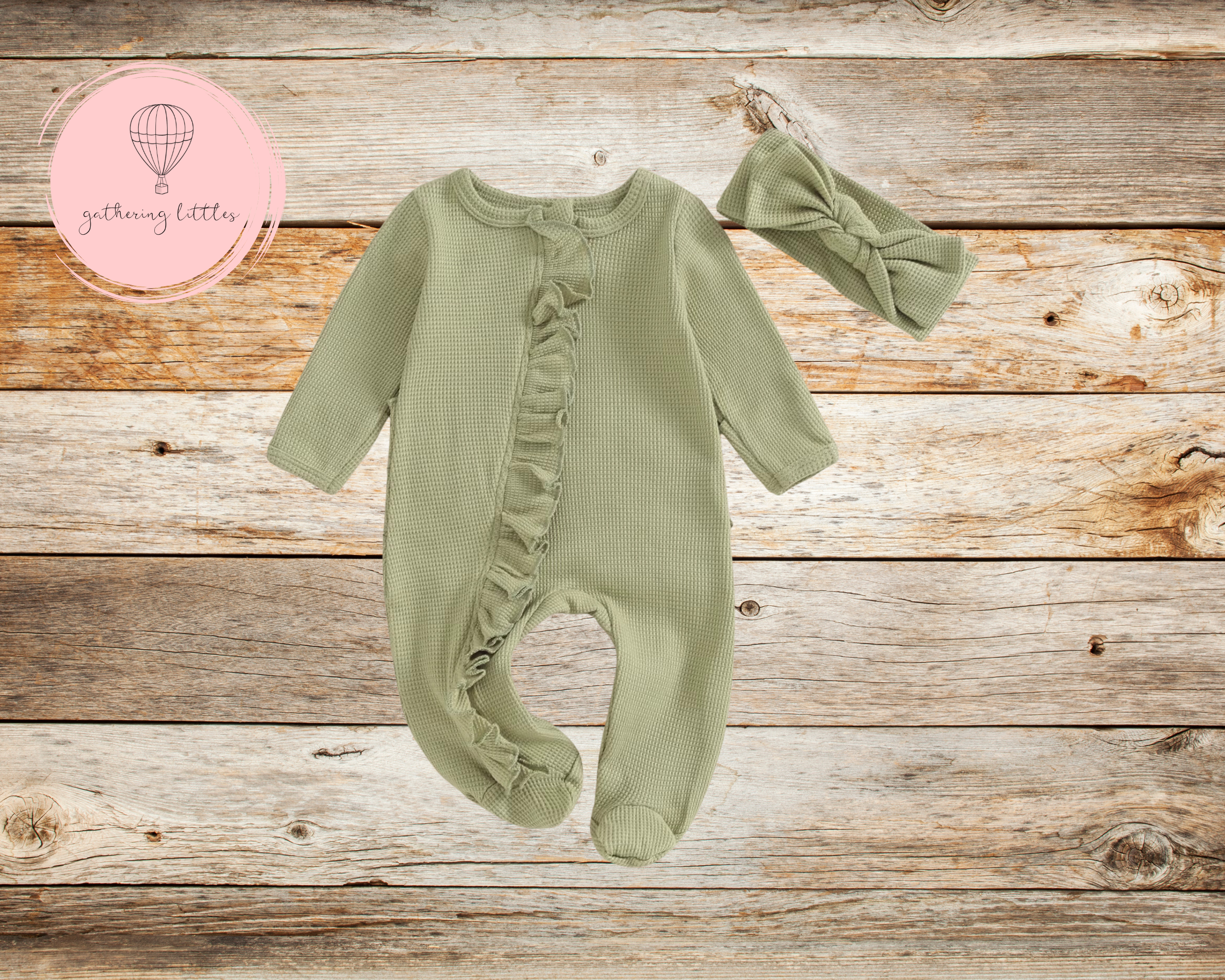 Waffle Ruffle Sleeper