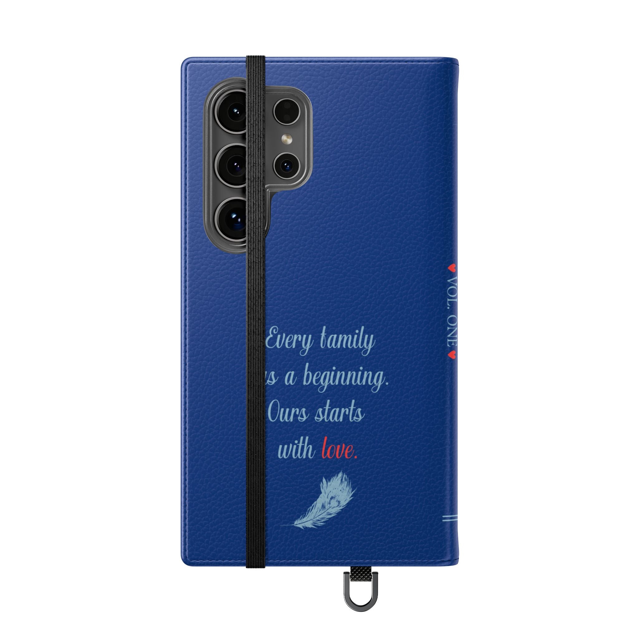 Custom "Our Family Story" Book Phone Case