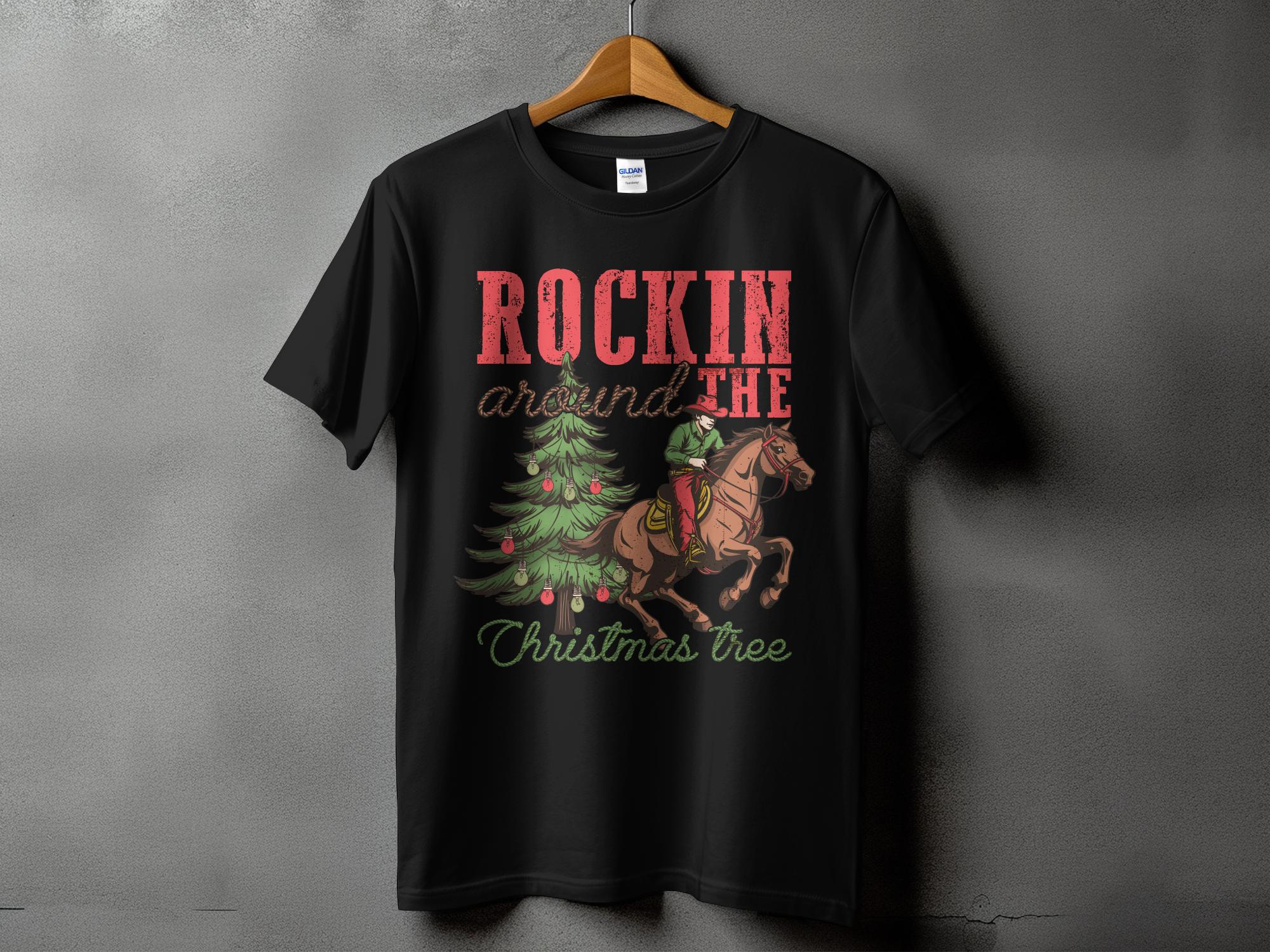 Vintage Christmas Western Shirt, Cowboy Christmas Shirt, Men&