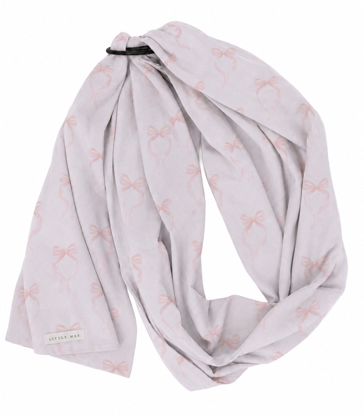 Pink Bow Ring Sling Carrier