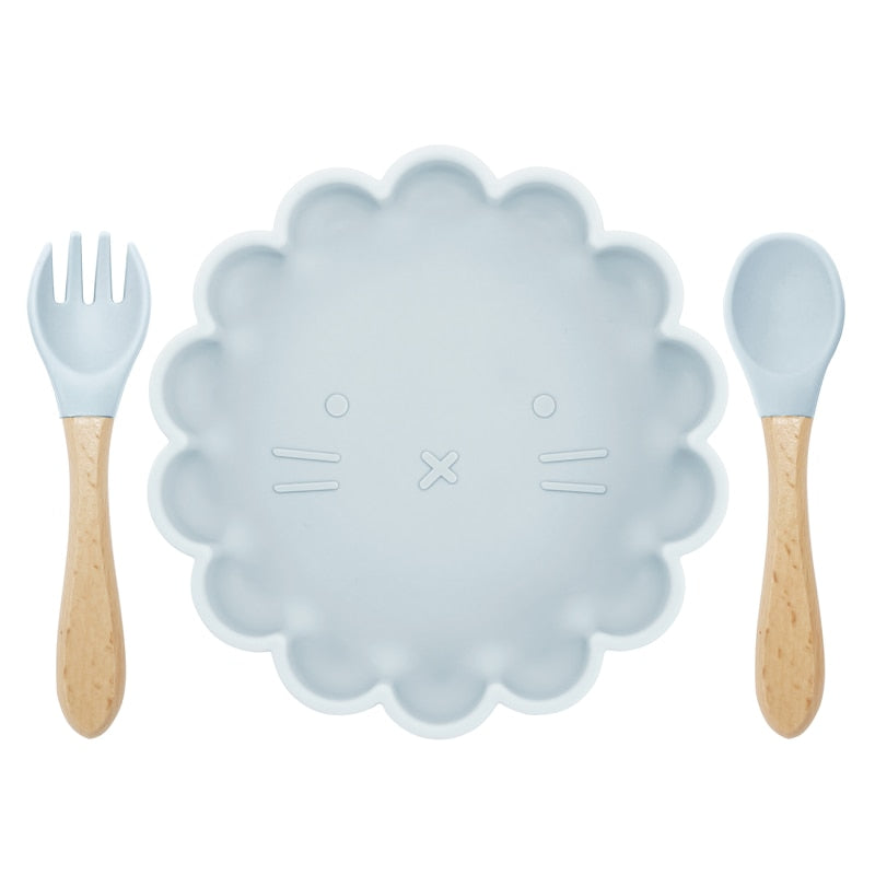 Silicone Baby and Toddler Flower Bowl with Suction - Gathering Littles