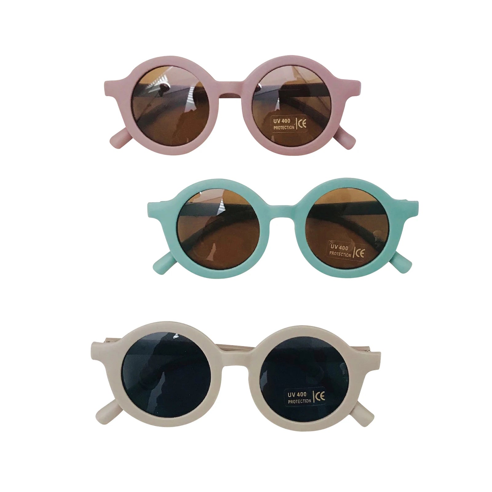 Cute Kids Matte Retro Sunglasses - 1-8T Kids - Gathering Littles