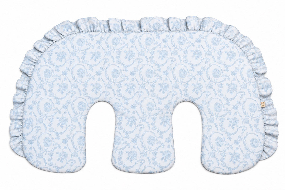 Ruffle Twins Nursing Pillow Cover