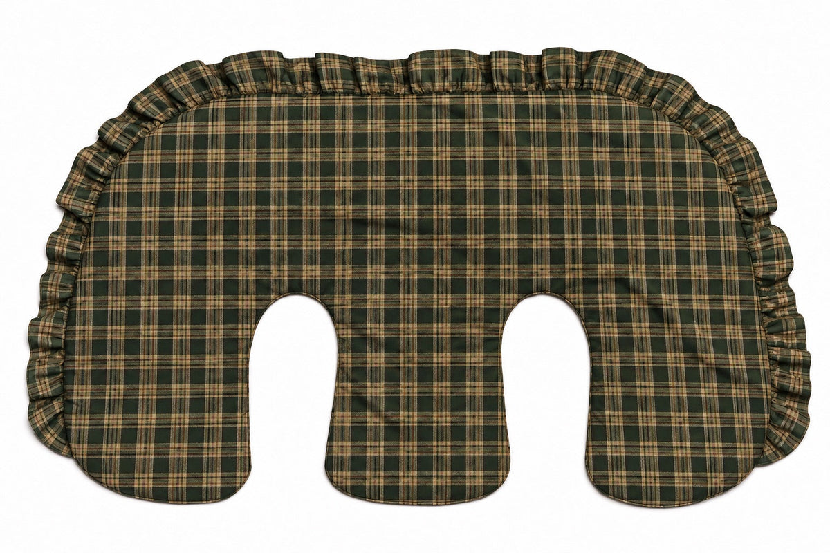 Ruffle Twins Nursing Pillow Cover