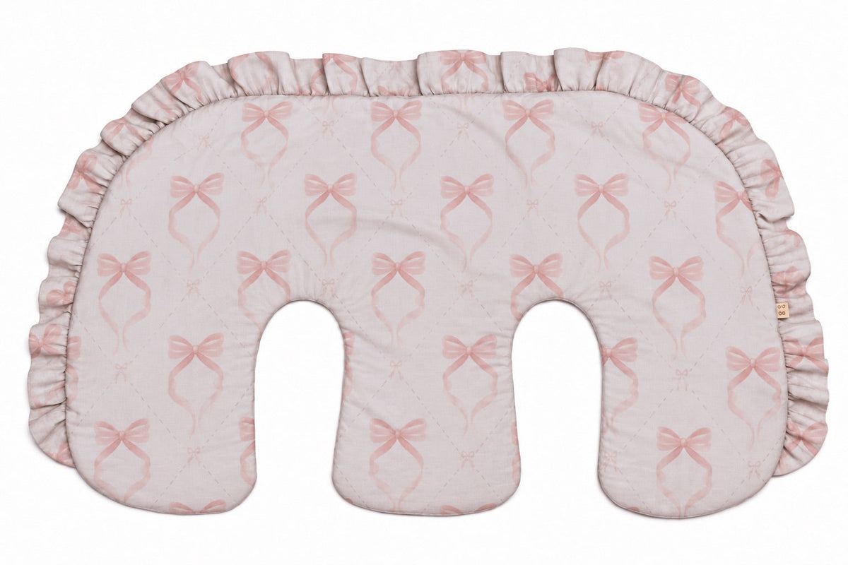 Ruffle Twins Nursing Pillow Cover