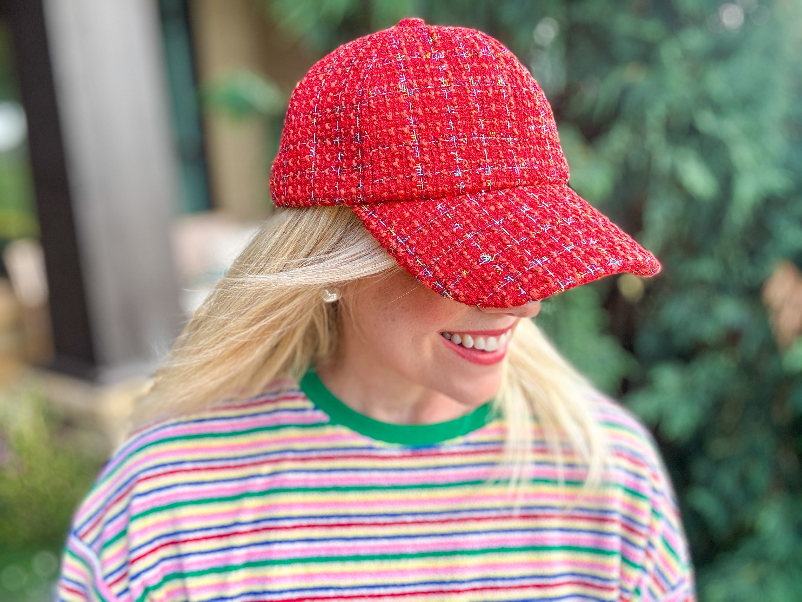 Moxie Tweed Baseball Hat