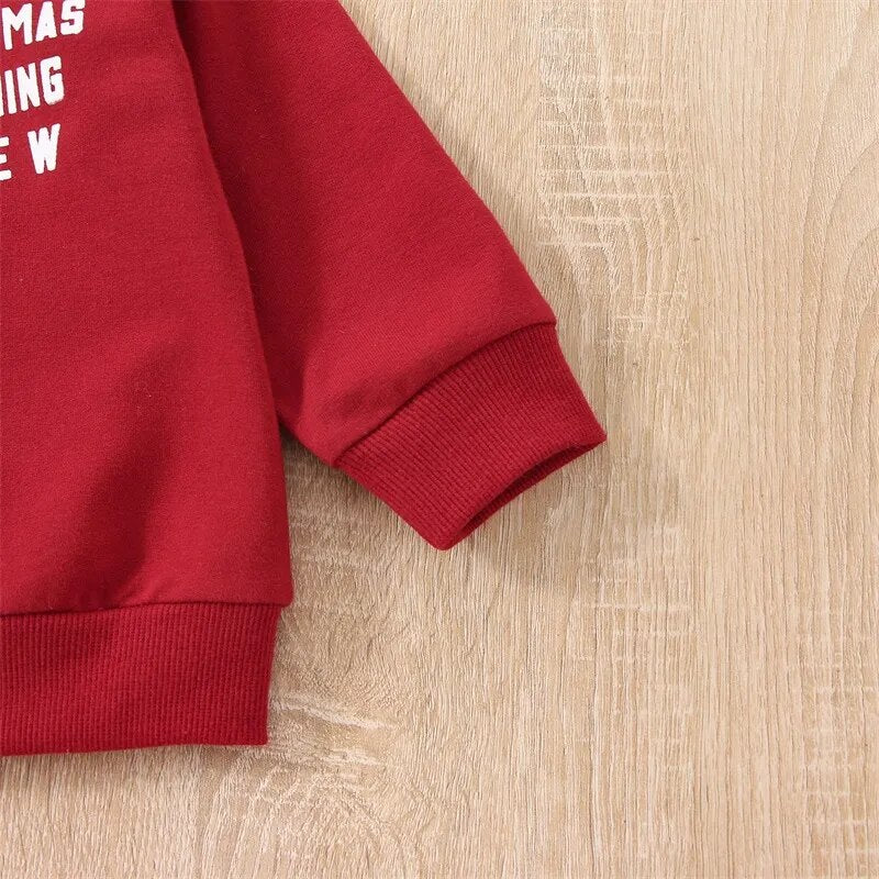 Toddler Christmas Pullover "Christmas Morning Crew" - Gathering Littles