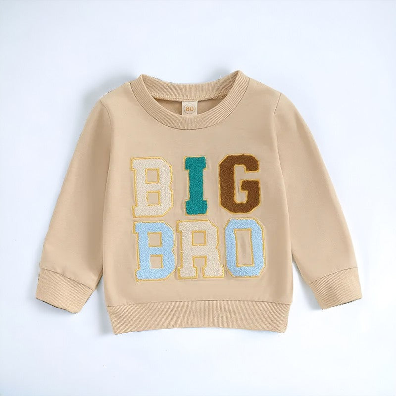 Toddler Baby Big Brother Sweatshirt - Gathering Littles