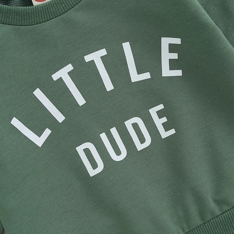 Baby & Toddler "Little Dude" Sweatshirt - Gathering Littles