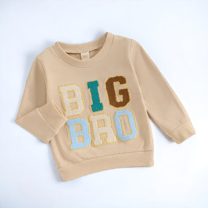 Toddler Baby Big Brother Sweatshirt - Gathering Littles