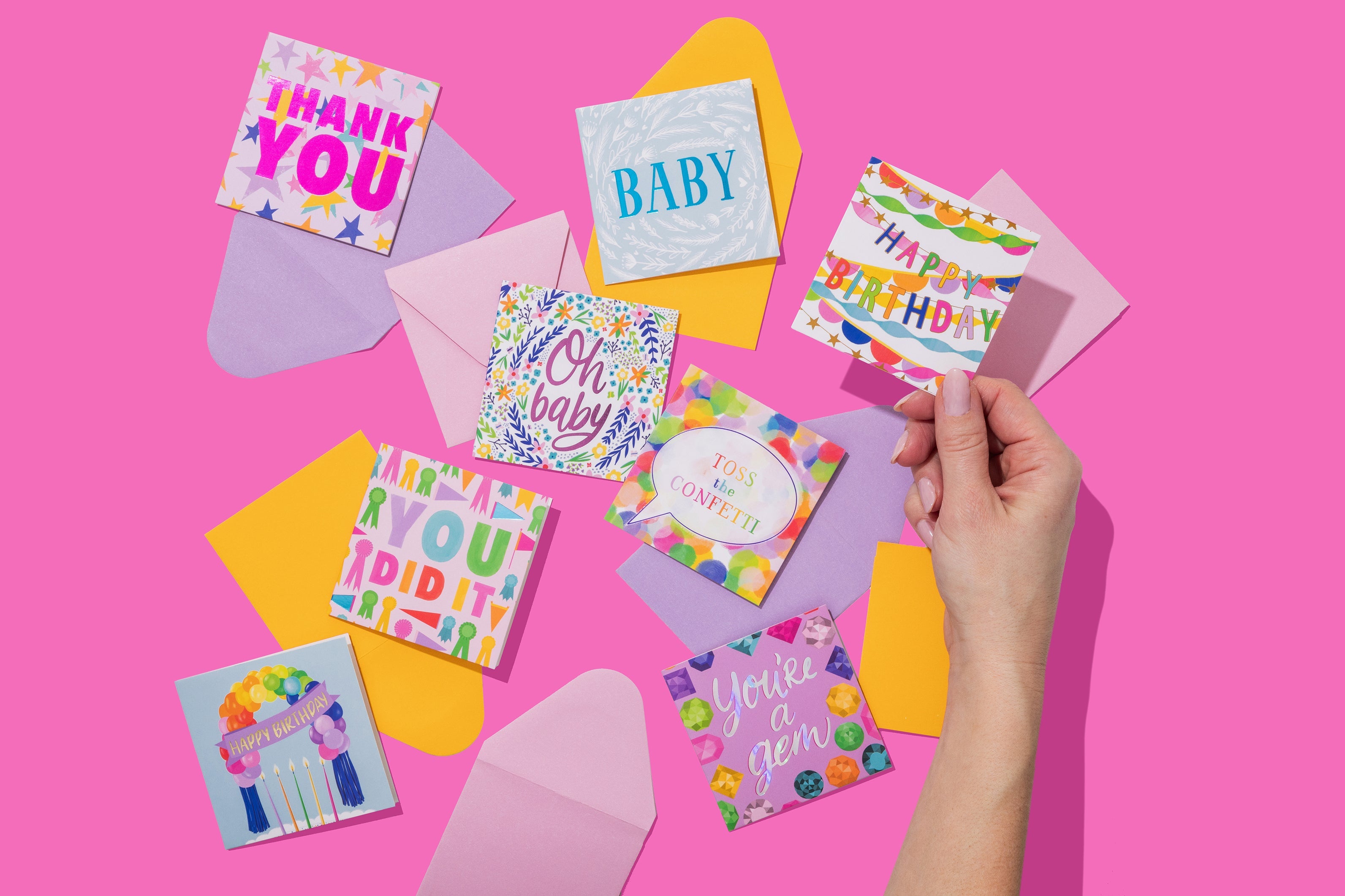 Balloons Enclosure Card
