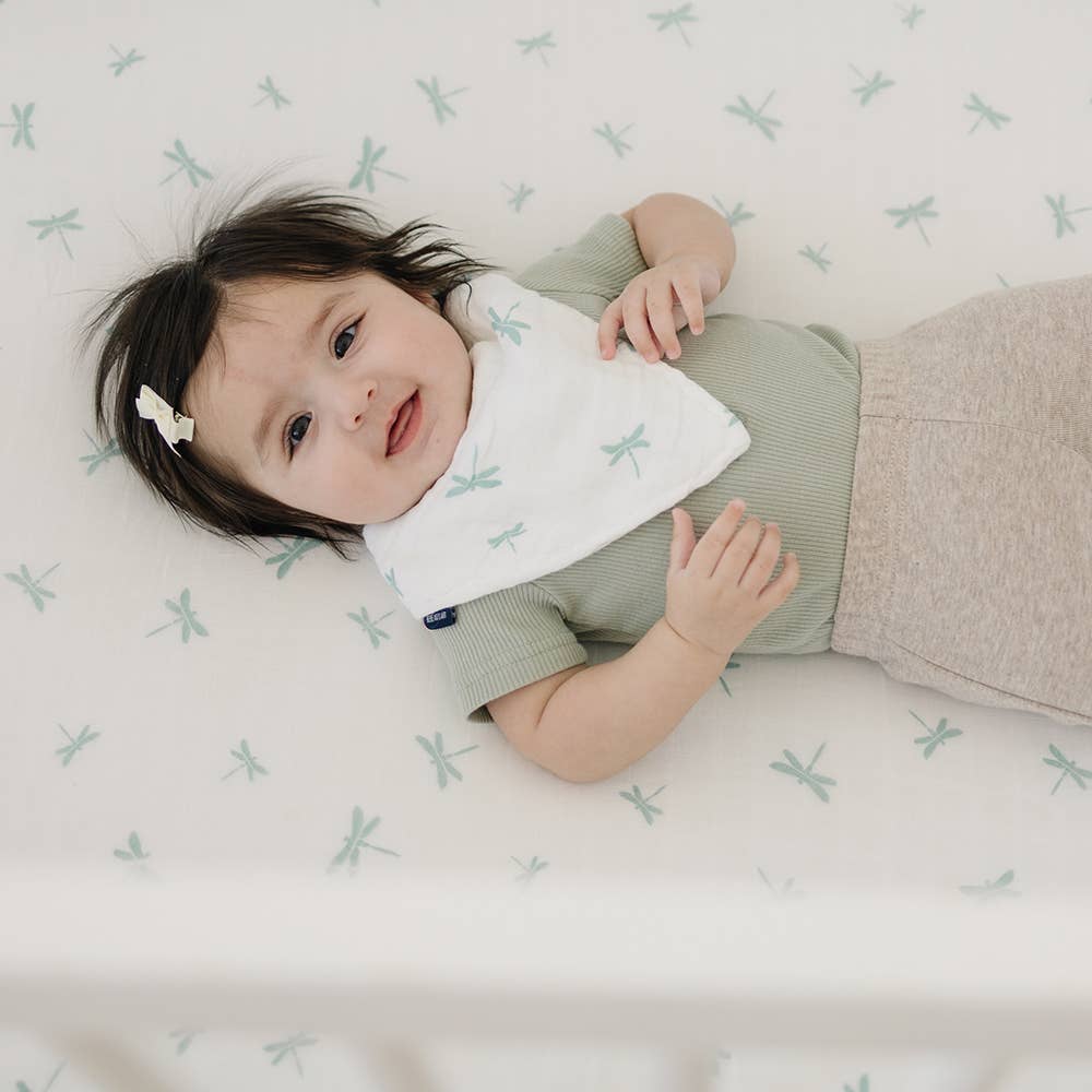 Dragonfly Oh-So-Soft Muslin Crib Sheet