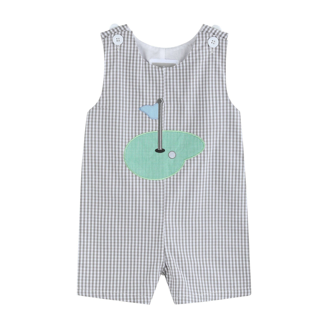 Baby and Toddler Golf Gingham Overalls