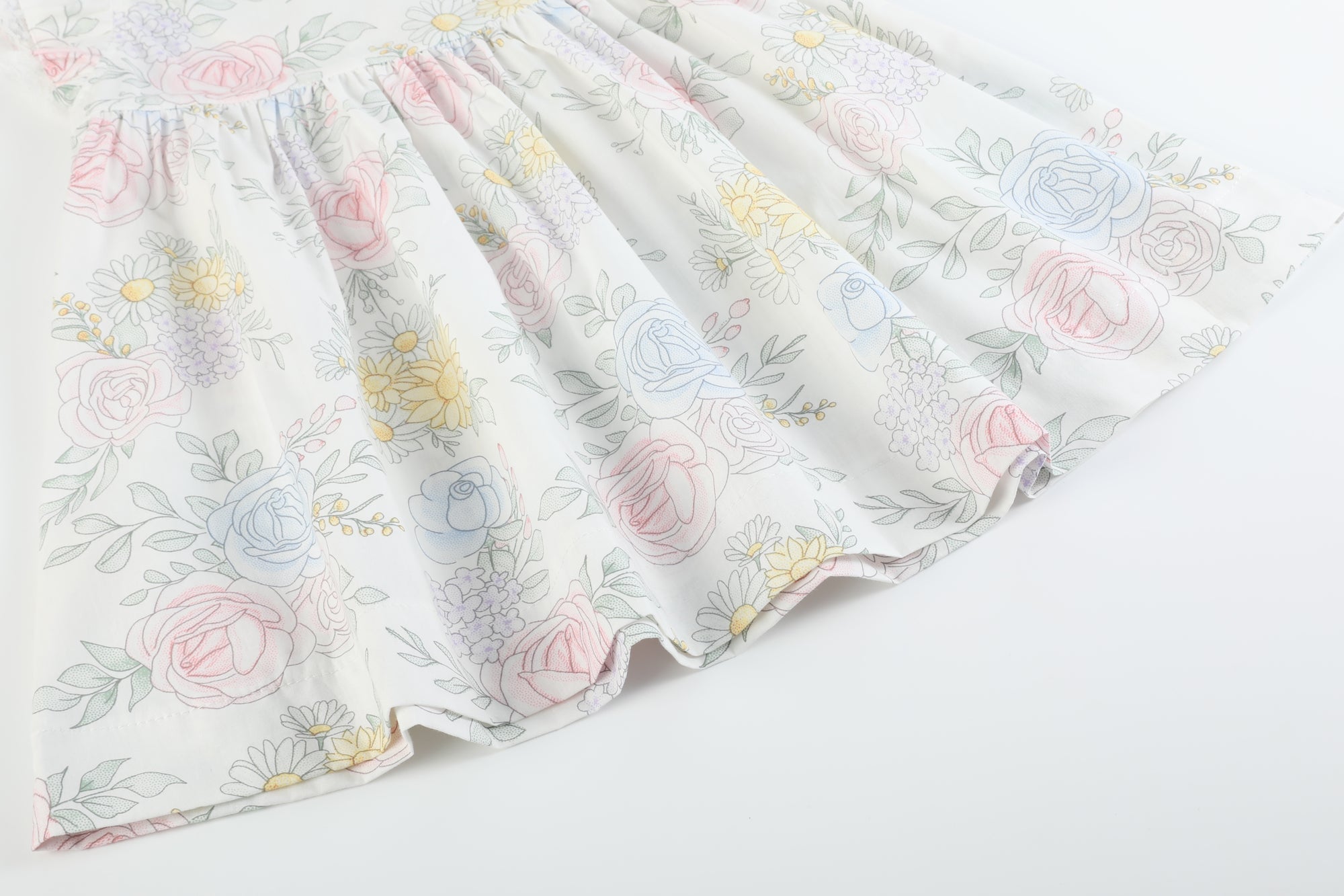 Bouquet Floral Ruffle Dress