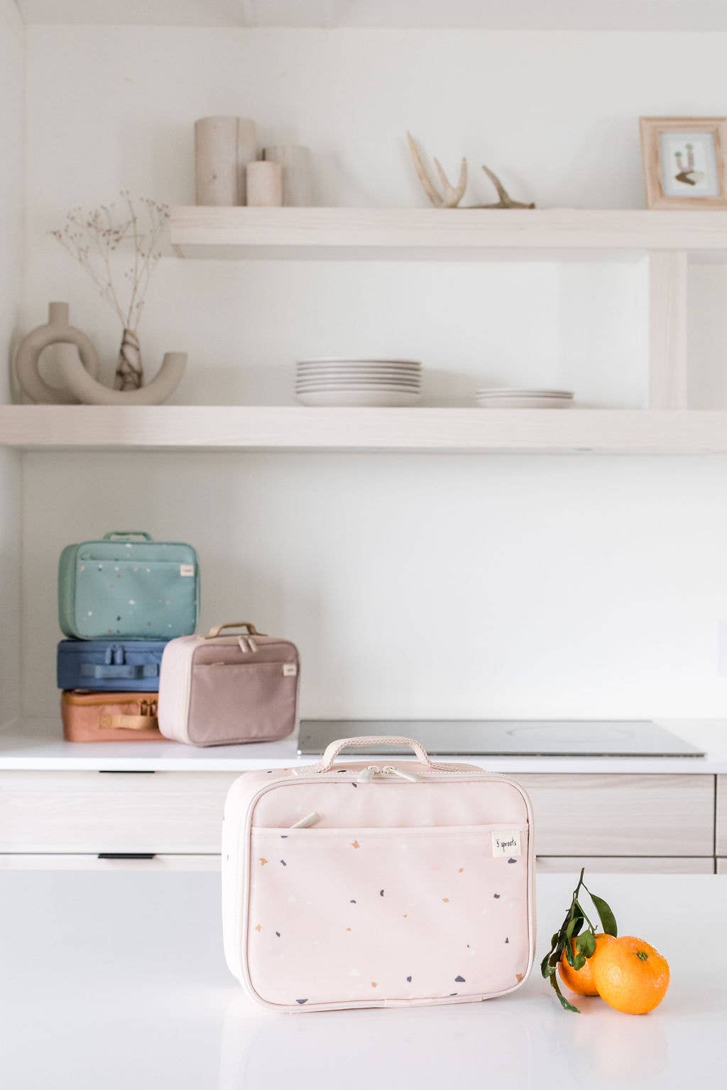Recycled Fabric Lunch Bag - Terrazzo