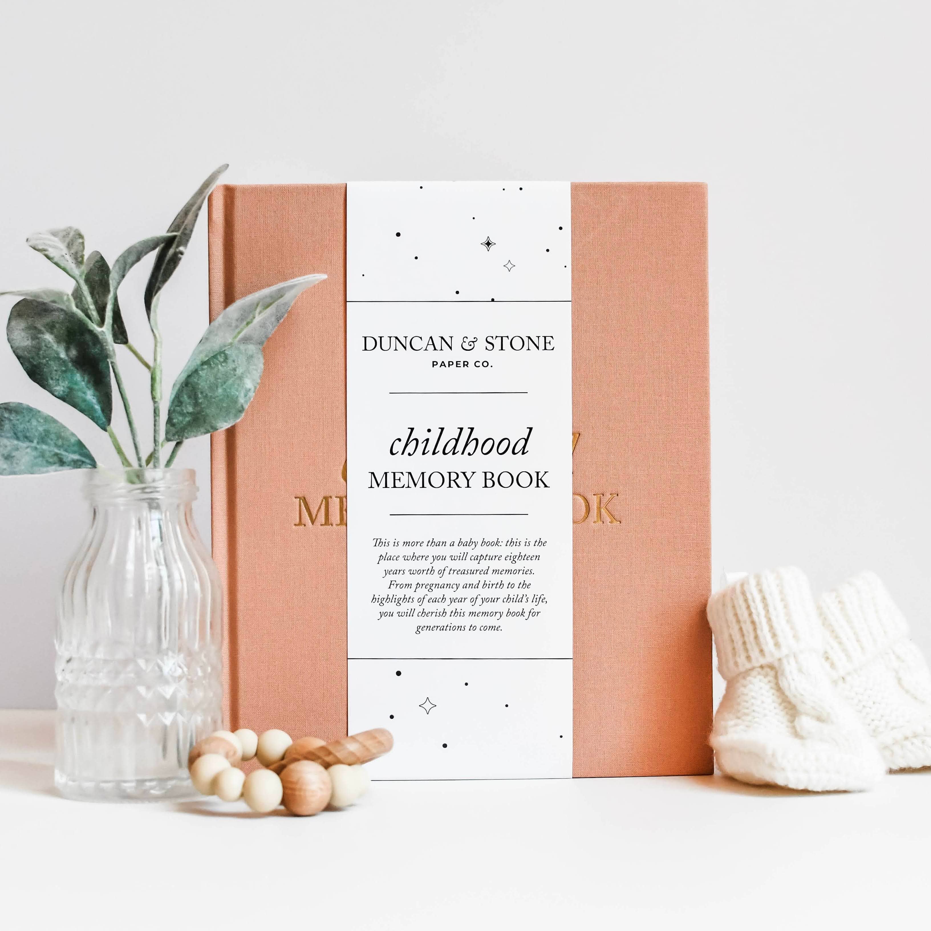 Baby Memory Book for New Mom Gift | Baby Photo Album