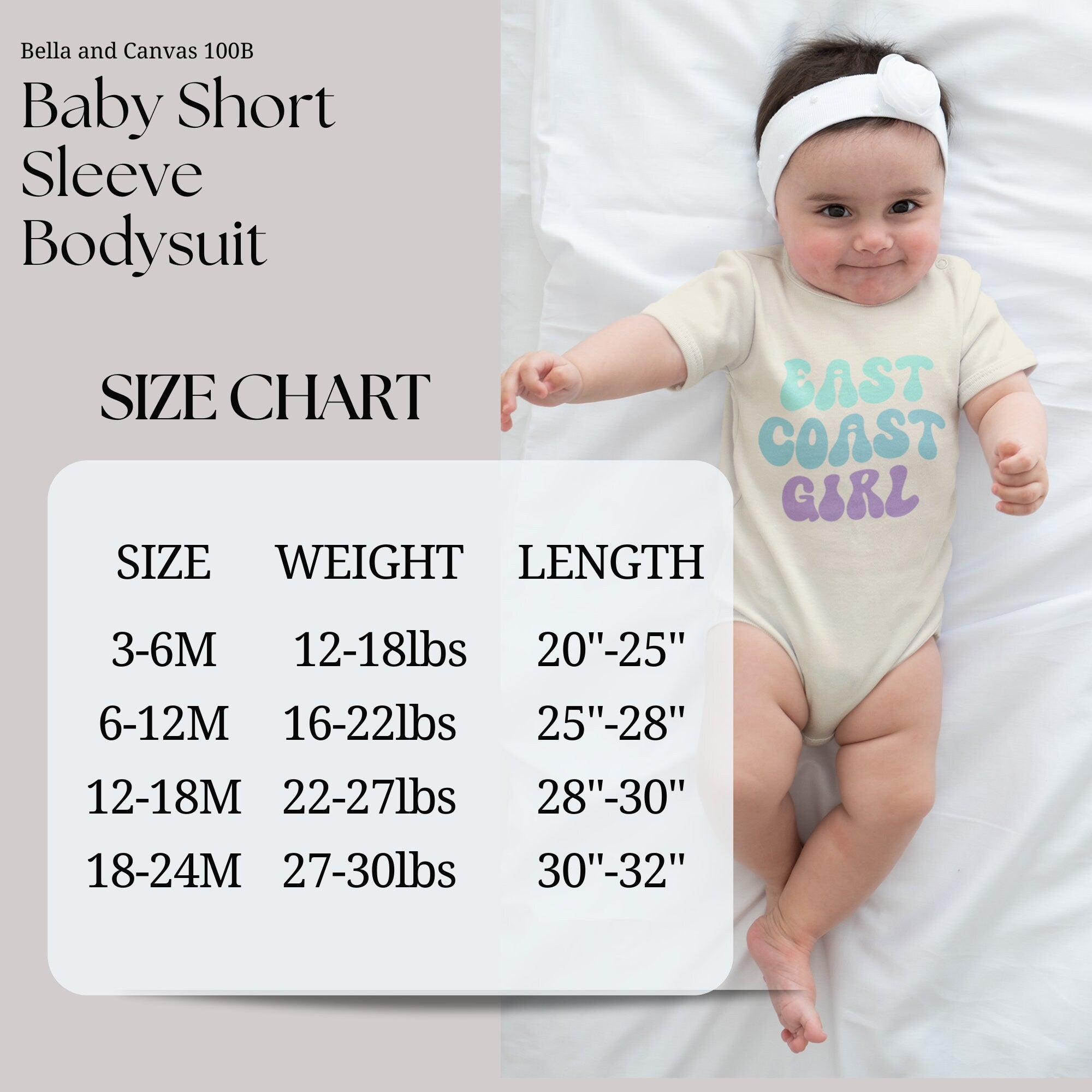 Toddler T-shirt - East Coast Girl Retro Shirt - Retro Natural Infant, Toddler & Youth Tee - Gathering Littles