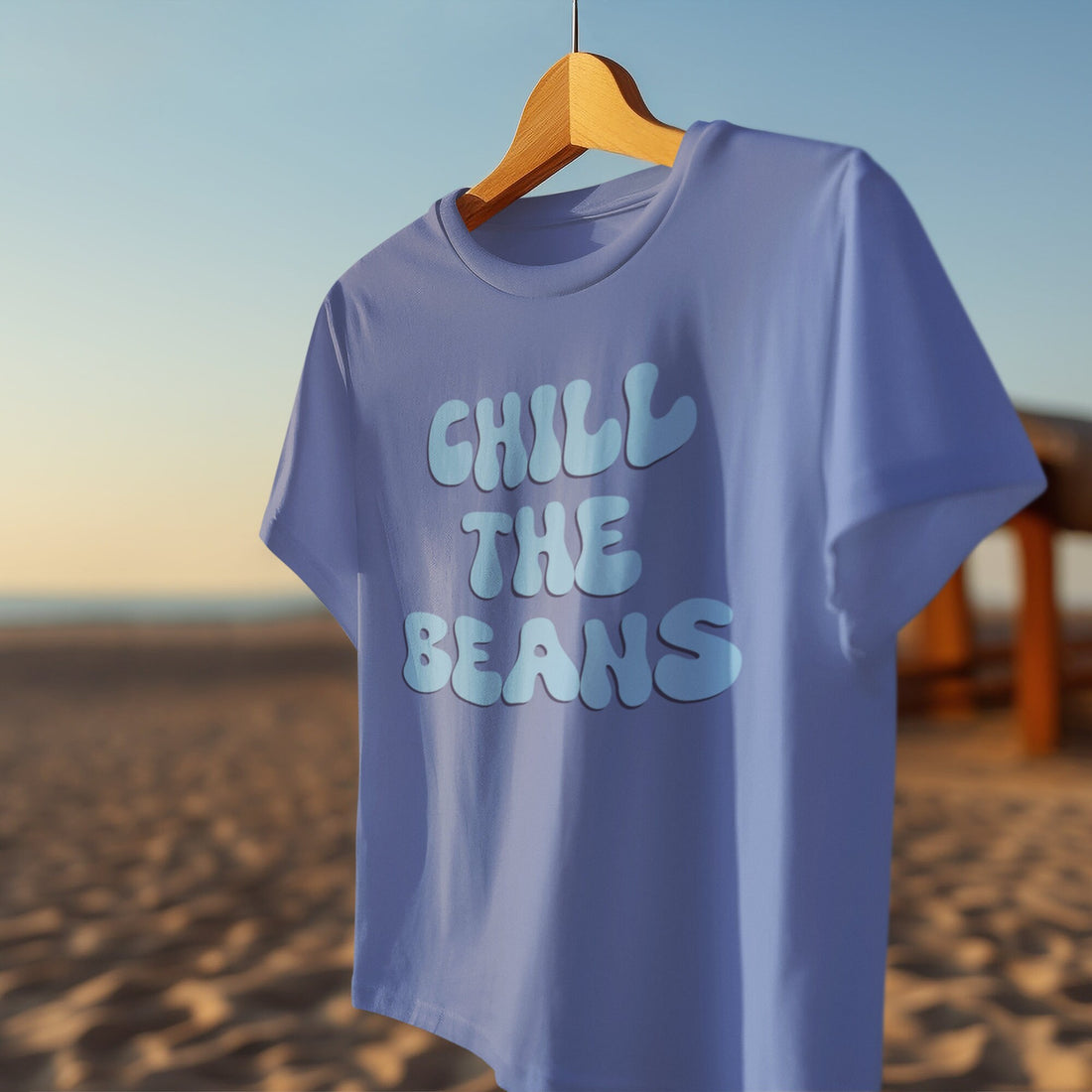 chill the beans bluey shirt