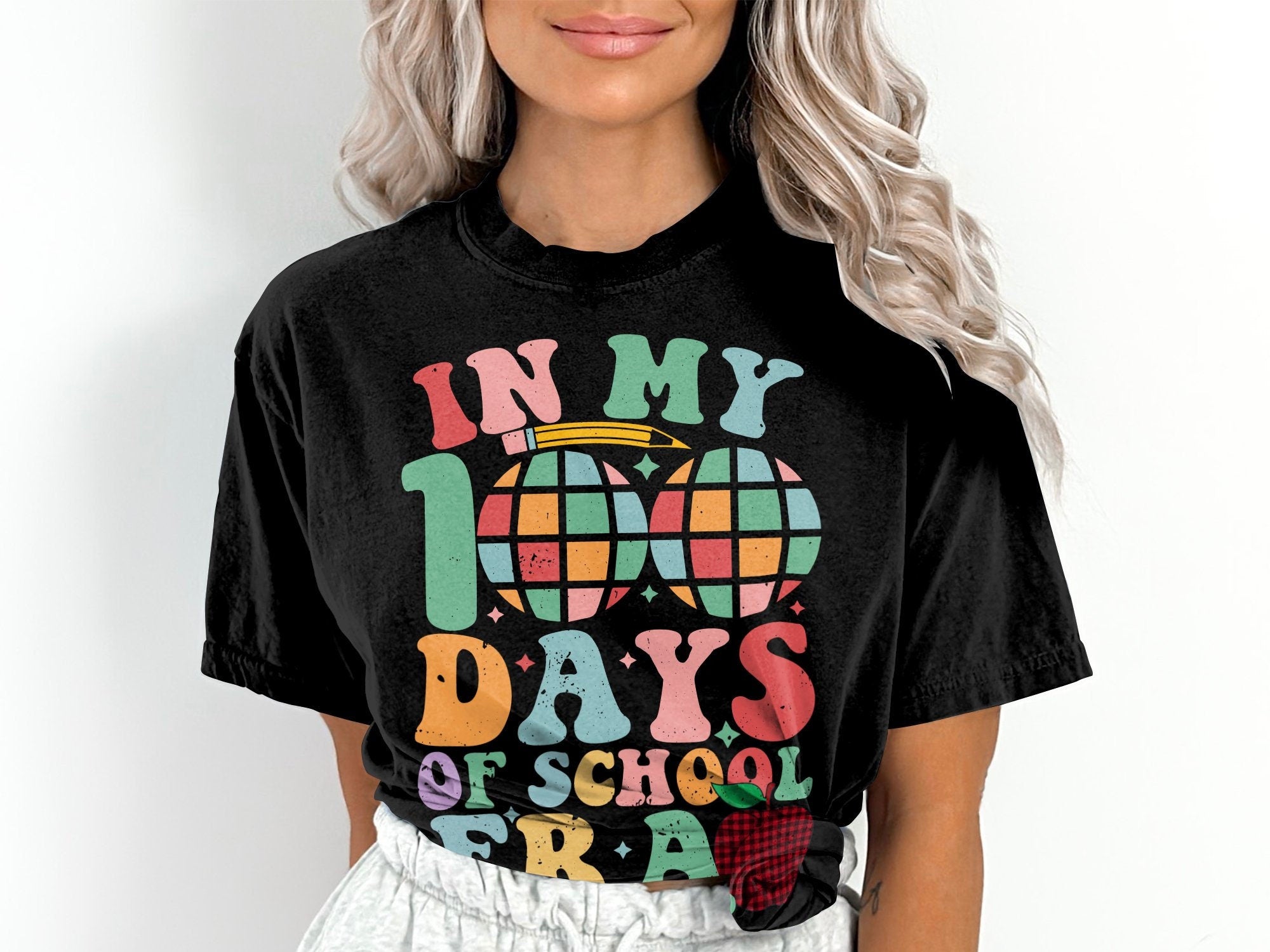 100 Days of School T-Shirt, 100 Days of School Sweatshirt, 100 Days Celebration Shirt, Teacher Sweater, Teacher Gift, Cute Teacher Shirt