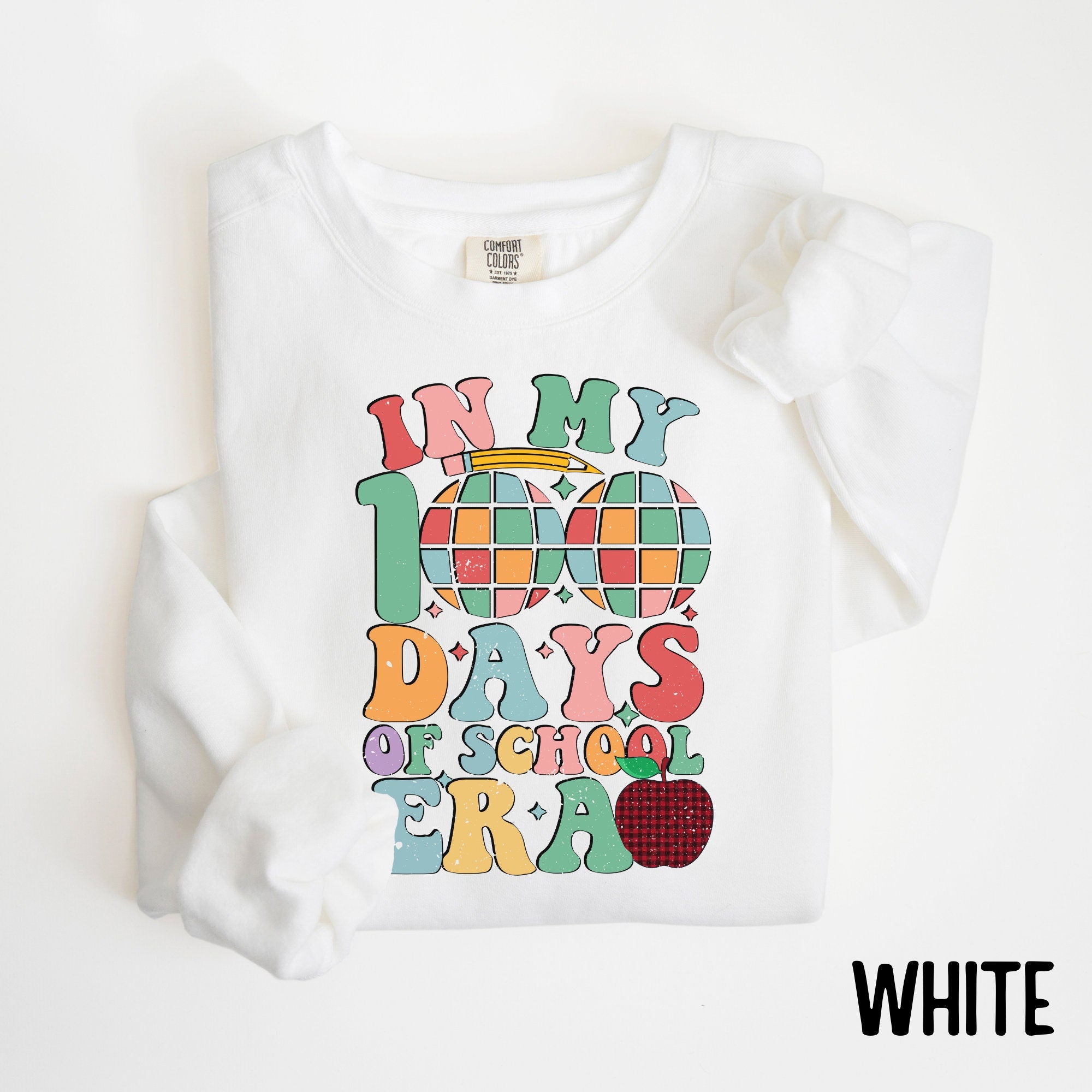 100 Days of School T-Shirt, 100 Days of School Sweatshirt, 100 Days Celebration Shirt, Teacher Sweater, Teacher Gift, Cute Teacher Shirt