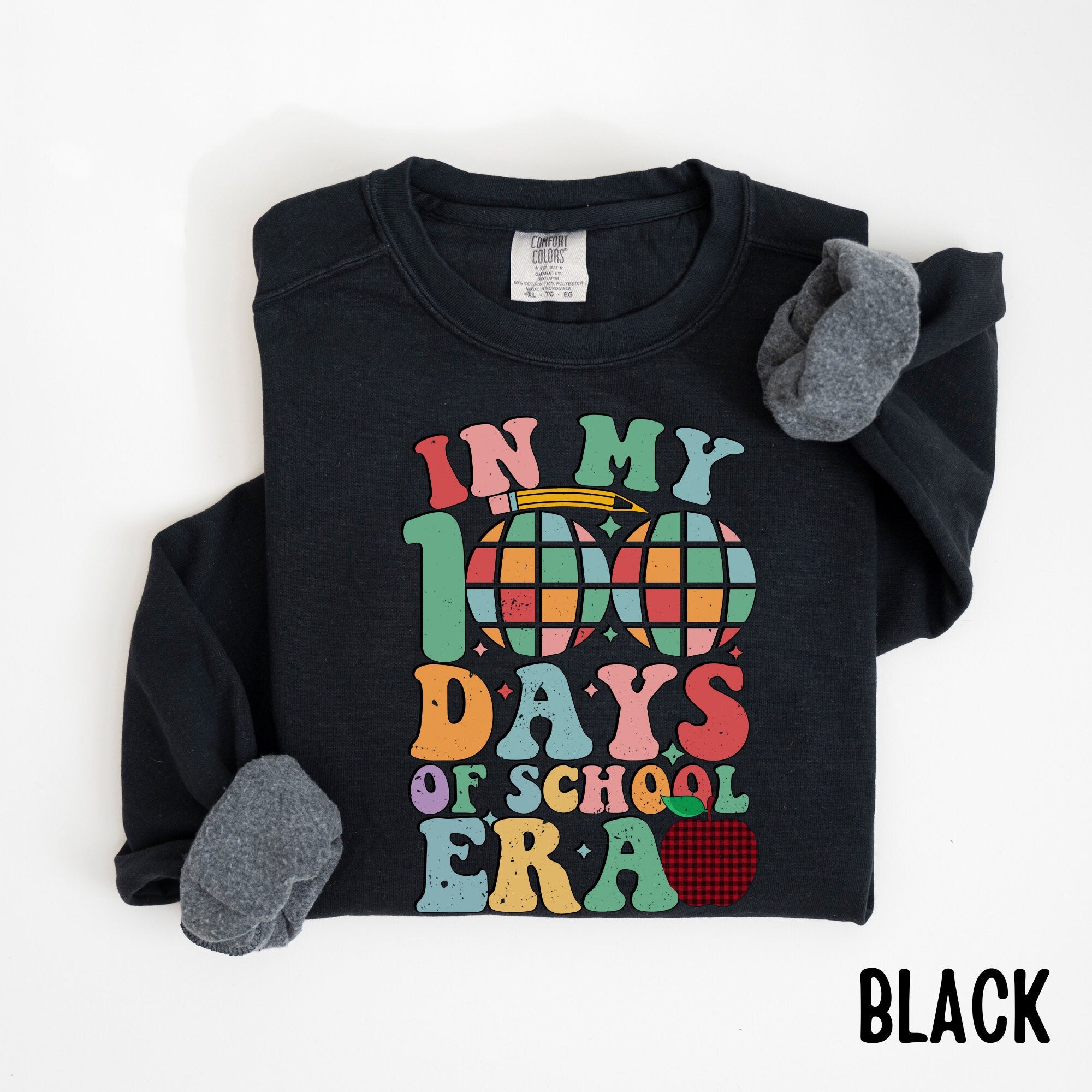 100 Days of School T-Shirt, 100 Days of School Sweatshirt, 100 Days Celebration Shirt, Teacher Sweater, Teacher Gift, Cute Teacher Shirt