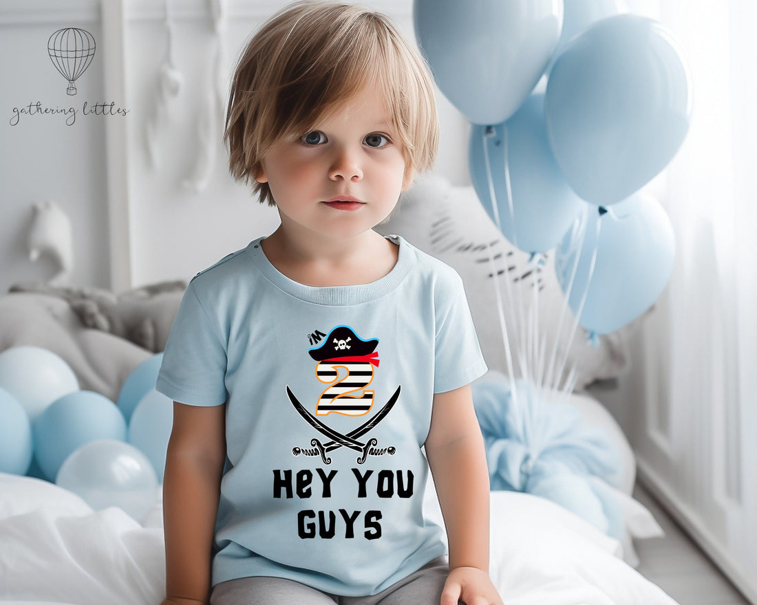 Pirate Birthday Shirt | Goonies Birthday Shirt | 3rd Birthday Shirt | Boys Birthday Shirt| Kids Goonies Shirt | Girls Pirate Party | Pirate - Gathering Littles
