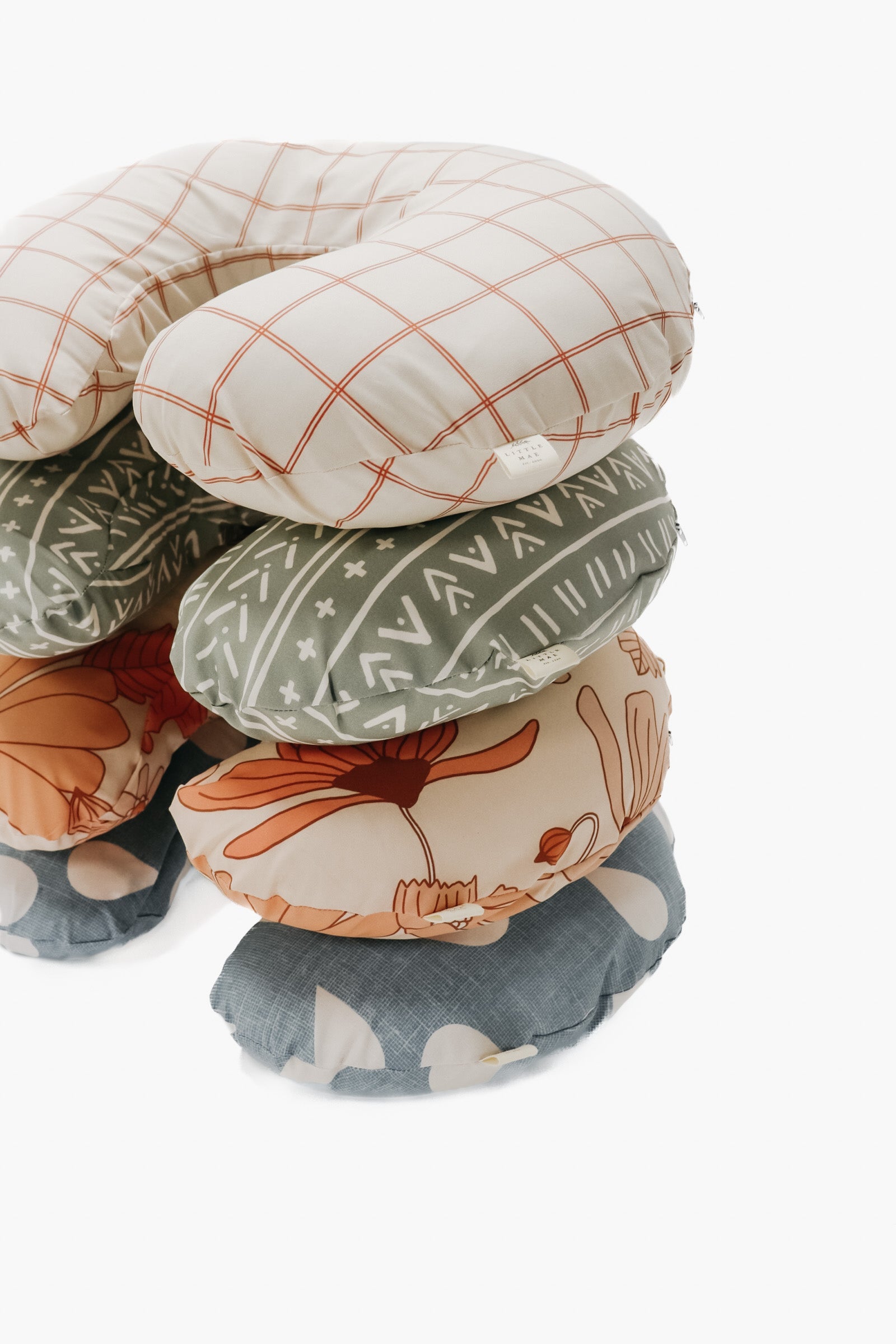 Woven Nursing Pillow Cover