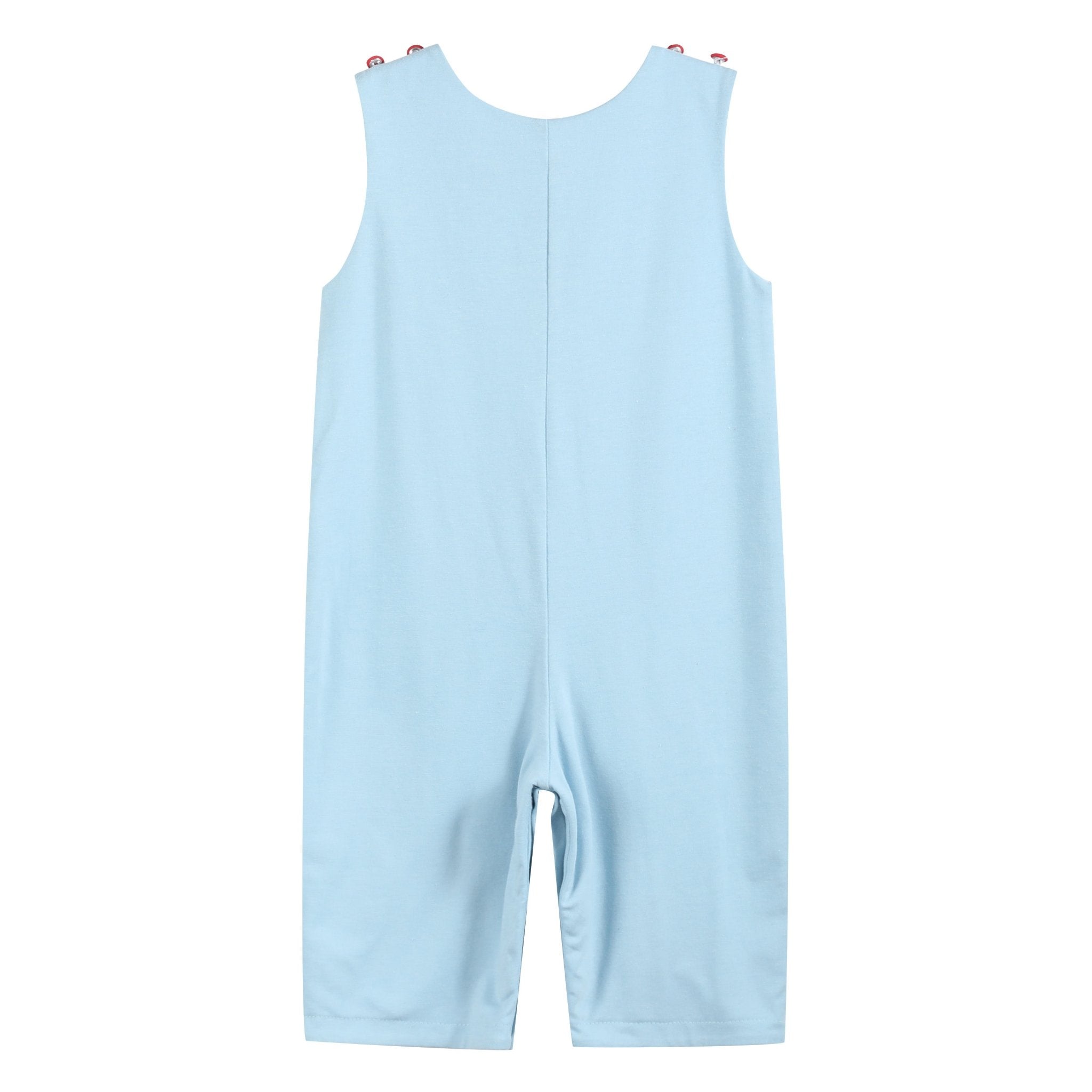 Light Blue Santa Christmas Car Overalls