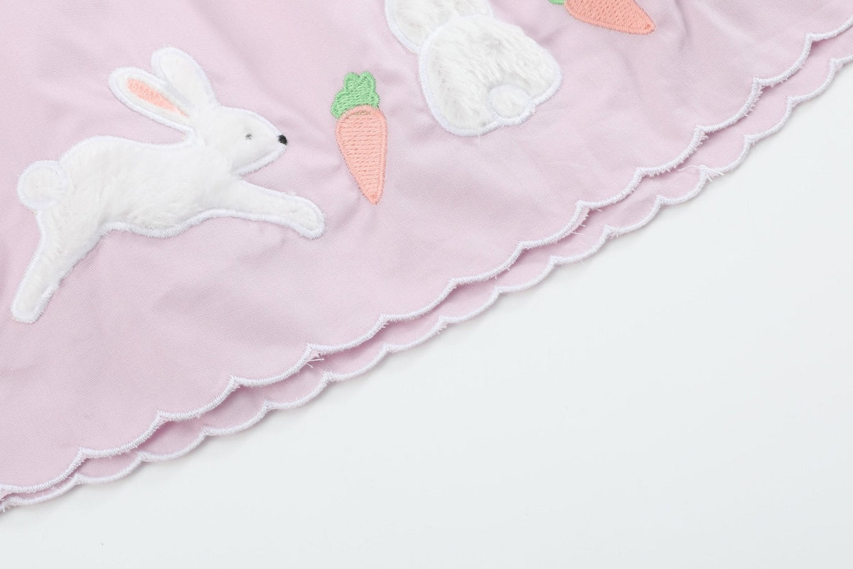 Light Purple Bunny and Flowers Dress